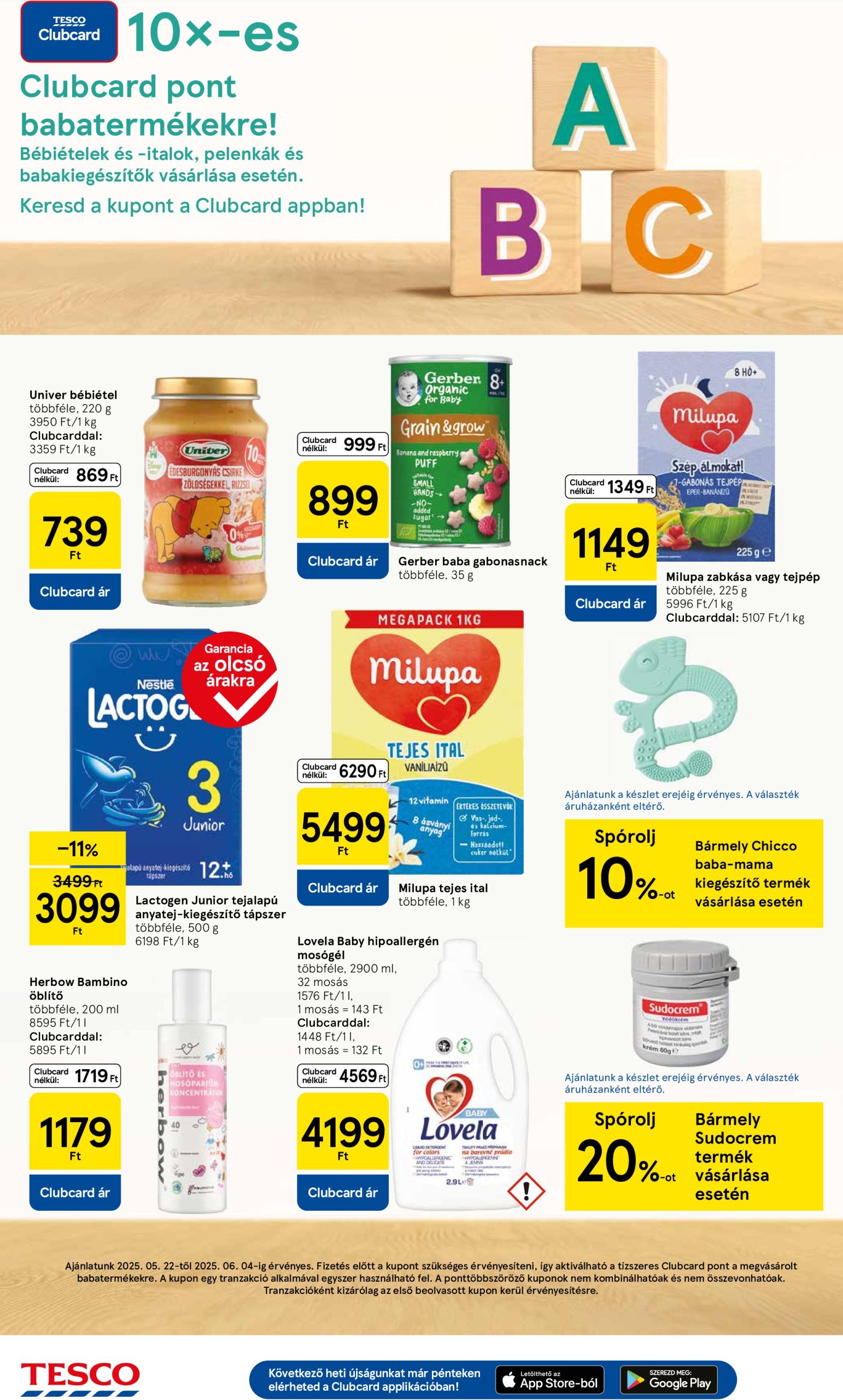 tesco - Tesco akciós újság, érvényes 05.22. - 05.28. - page: 6