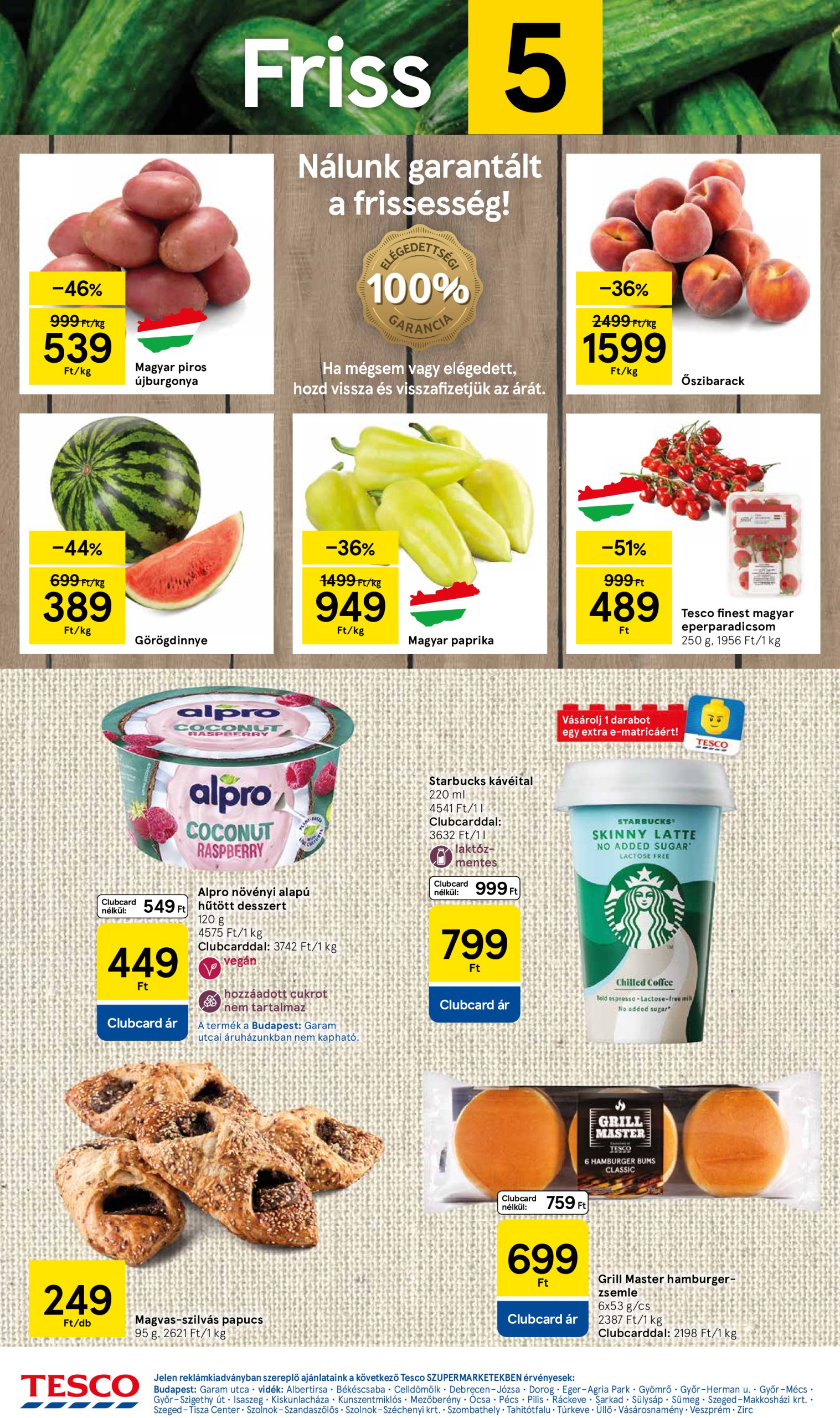 tesco - Tesco szupermarket akciós újság, érvényes 05.29. - 06.02. - page: 2