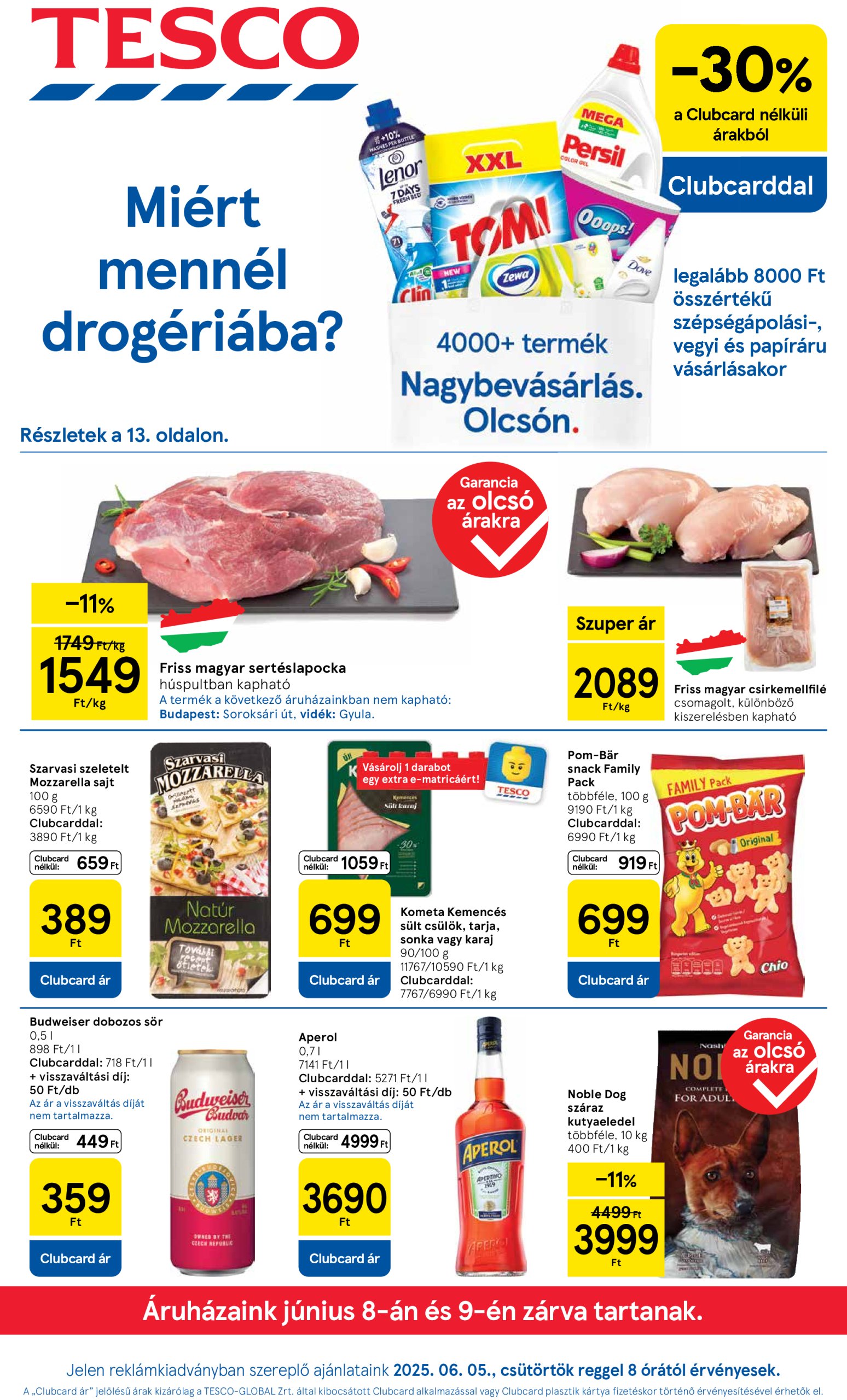 tesco - Tesco akciós újság, érvényes 06.05. - 06.11.