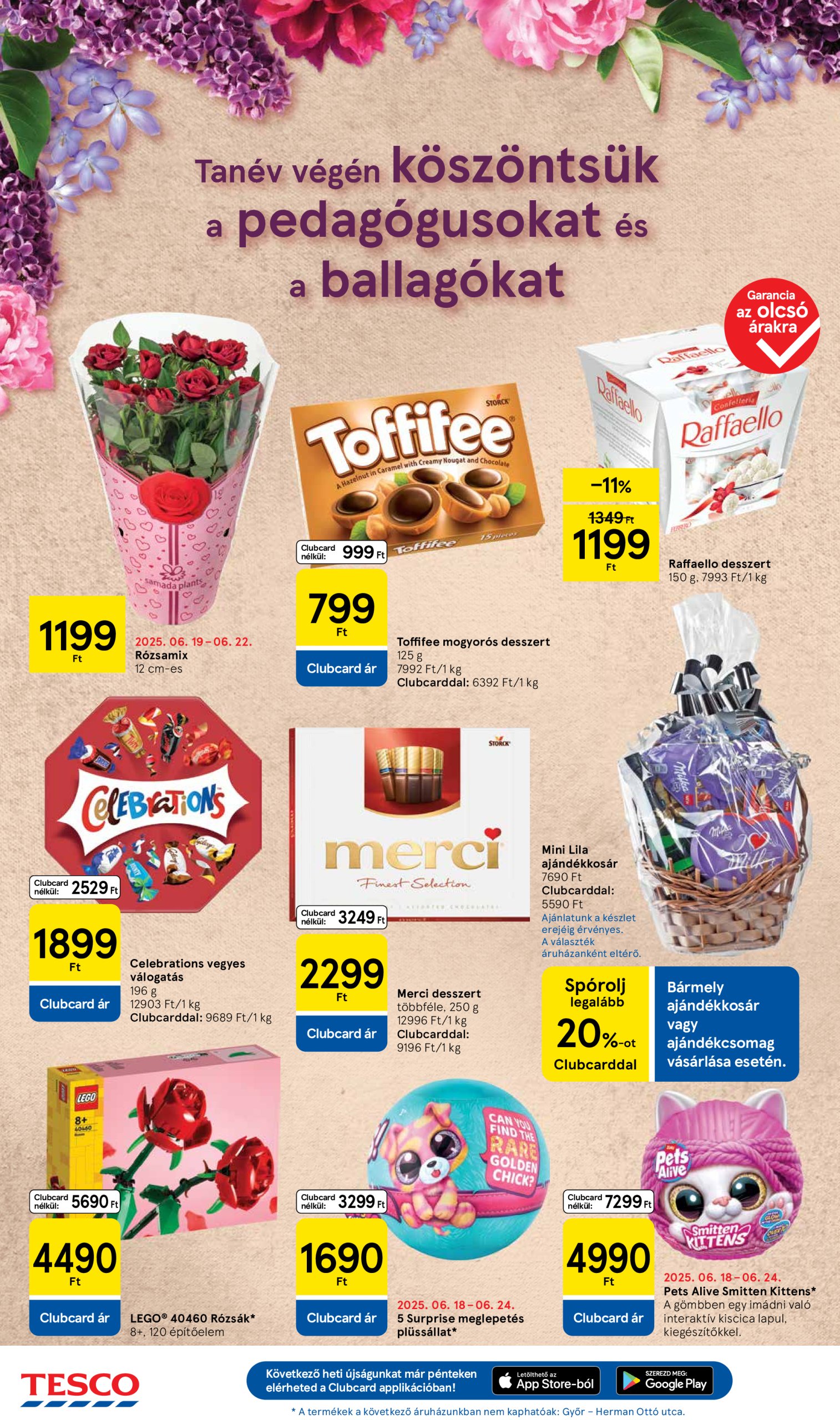 tesco - Tesco szupermarket akciós újság, érvényes 06.19. - 06.25. - page: 4