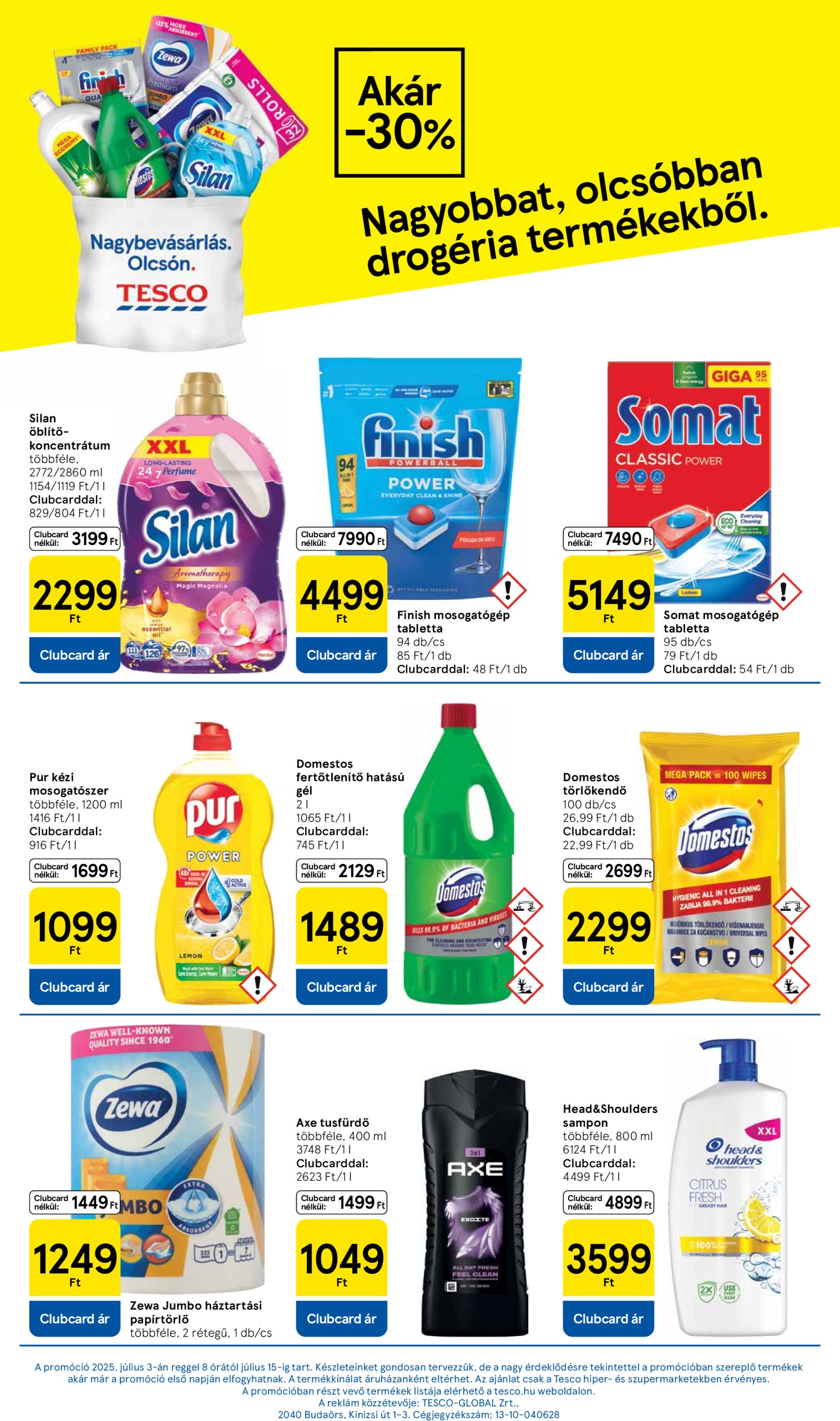 tesco - Tesco szupermarket akciós újság, érvényes 07.10. - 07.16. - page: 6
