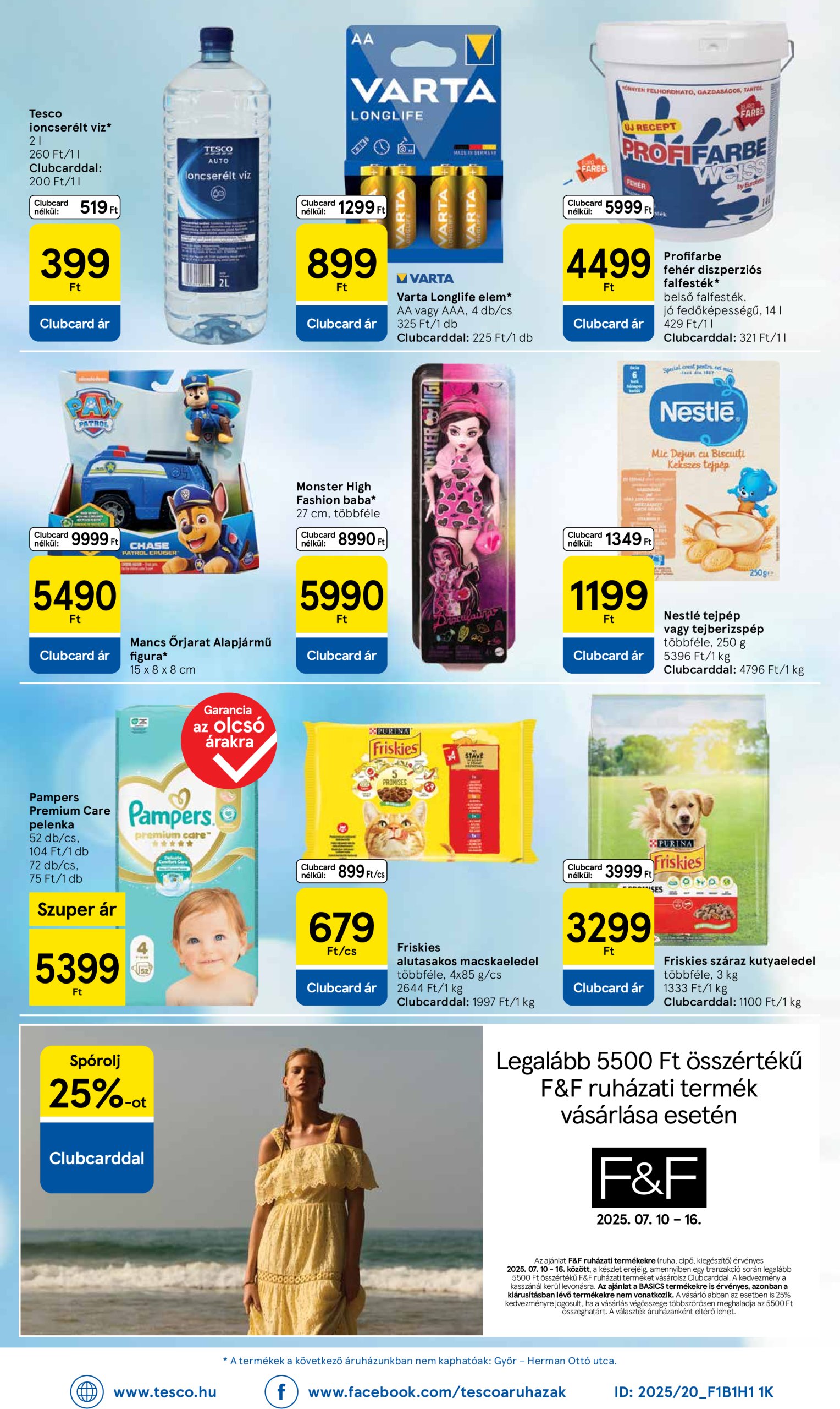 tesco - Tesco szupermarket akciós újság, érvényes 07.10. - 07.16. - page: 8