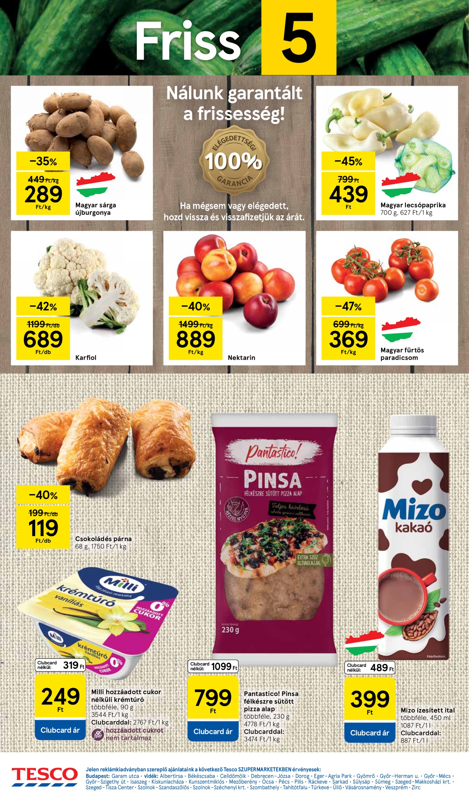 tesco - Tesco szupermarket akciós újság, érvényes 07.10. - 07.16. - page: 2