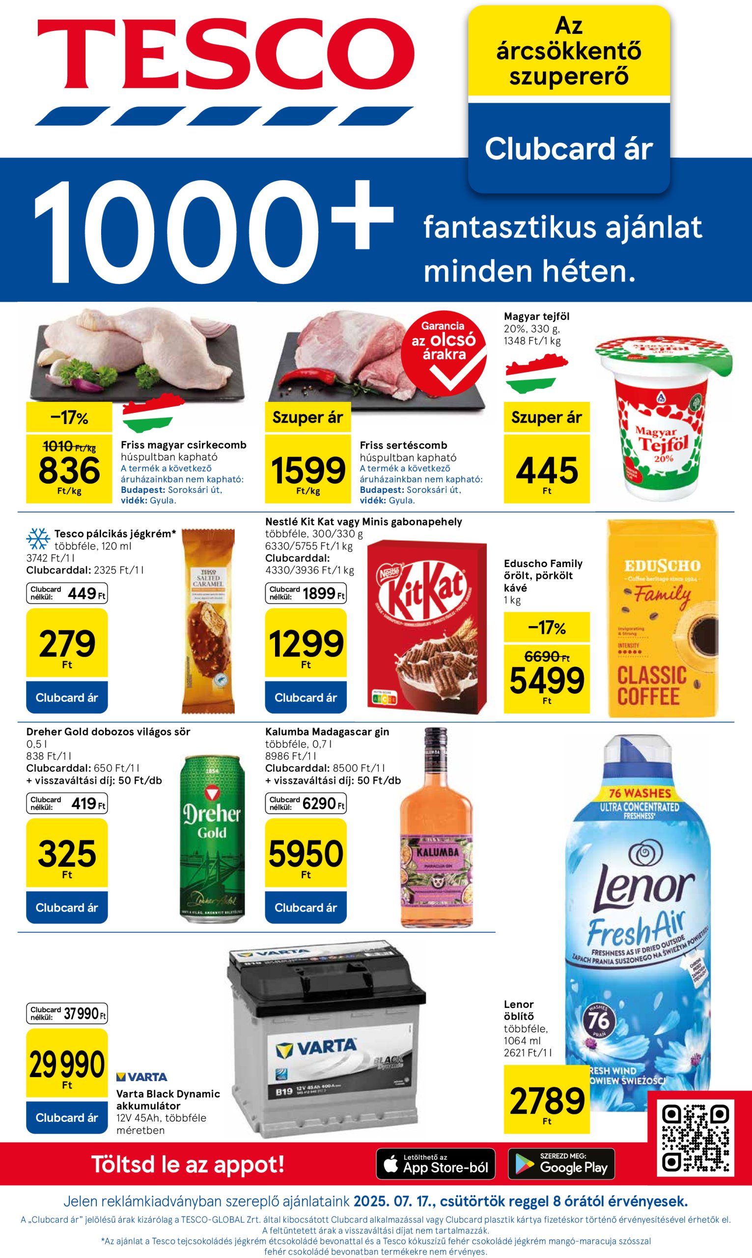 tesco - Tesco akciós újság, érvényes 07.17. - 07.23.