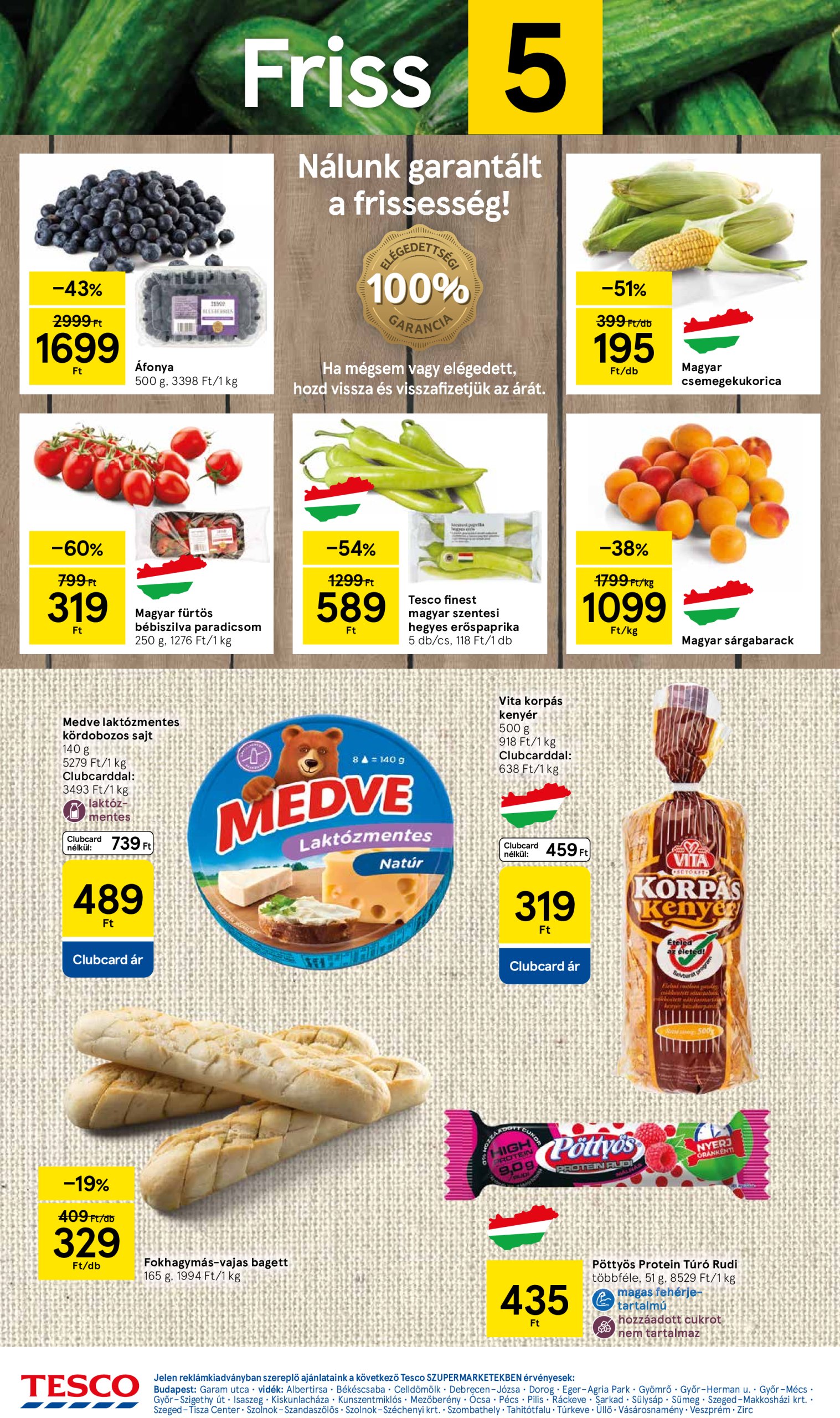 tesco - Tesco szupermarket akciós újság, érvényes 07.17. - 07.23. - page: 2