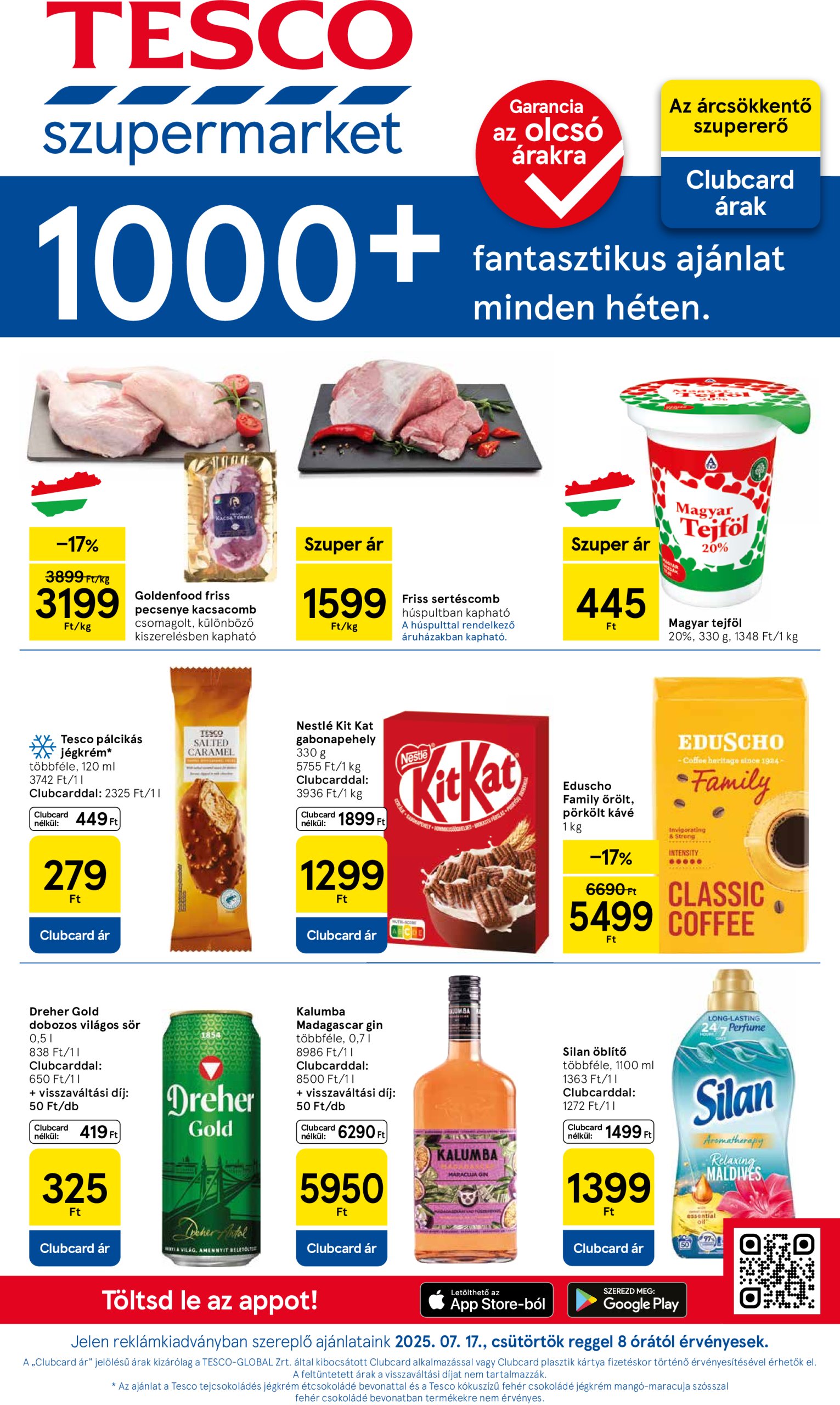tesco - Tesco szupermarket akciós újság, érvényes 07.17. - 07.23.