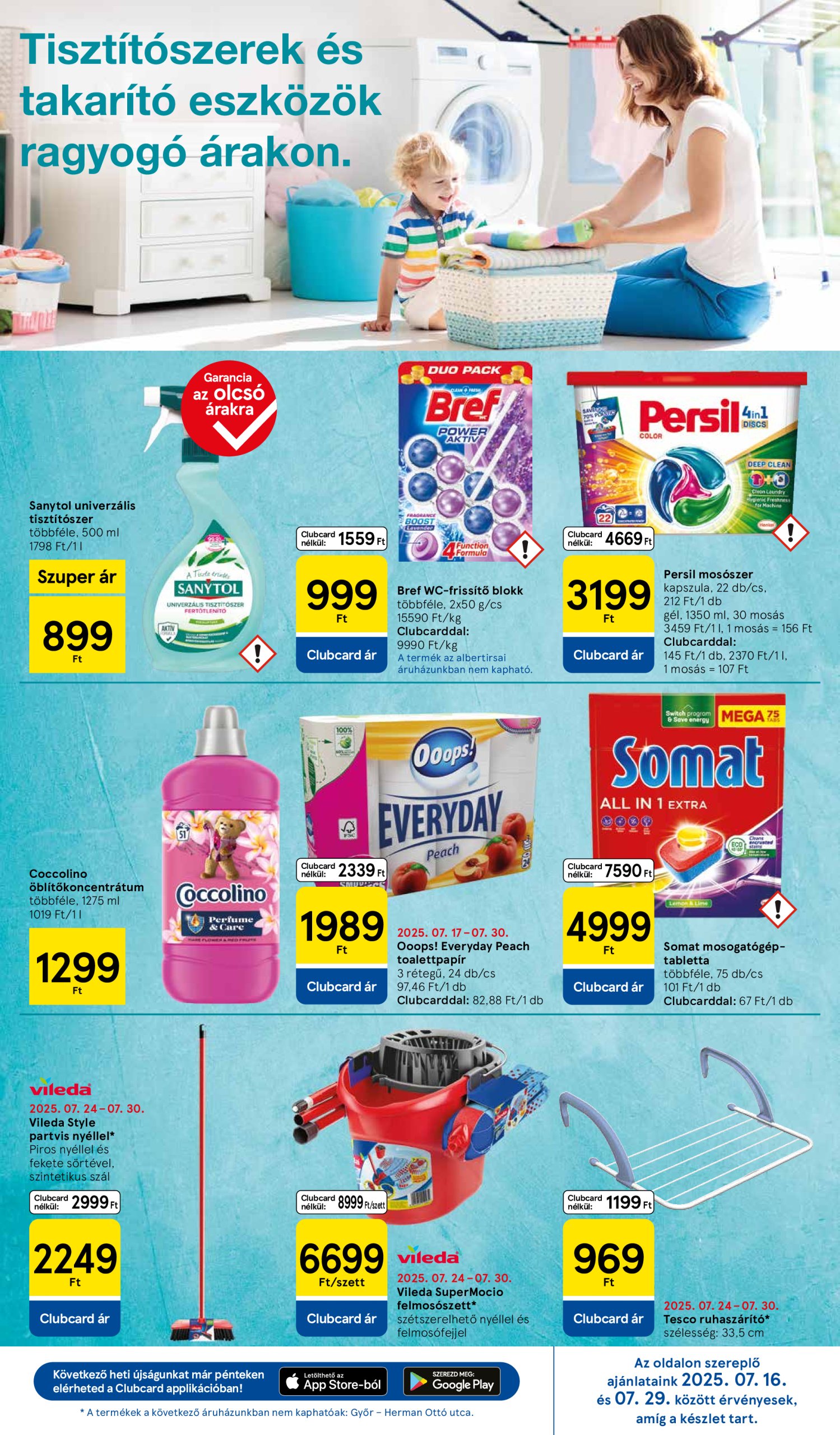 tesco - Tesco szupermarket akciós újság, érvényes 07.24. - 07.30. - page: 7