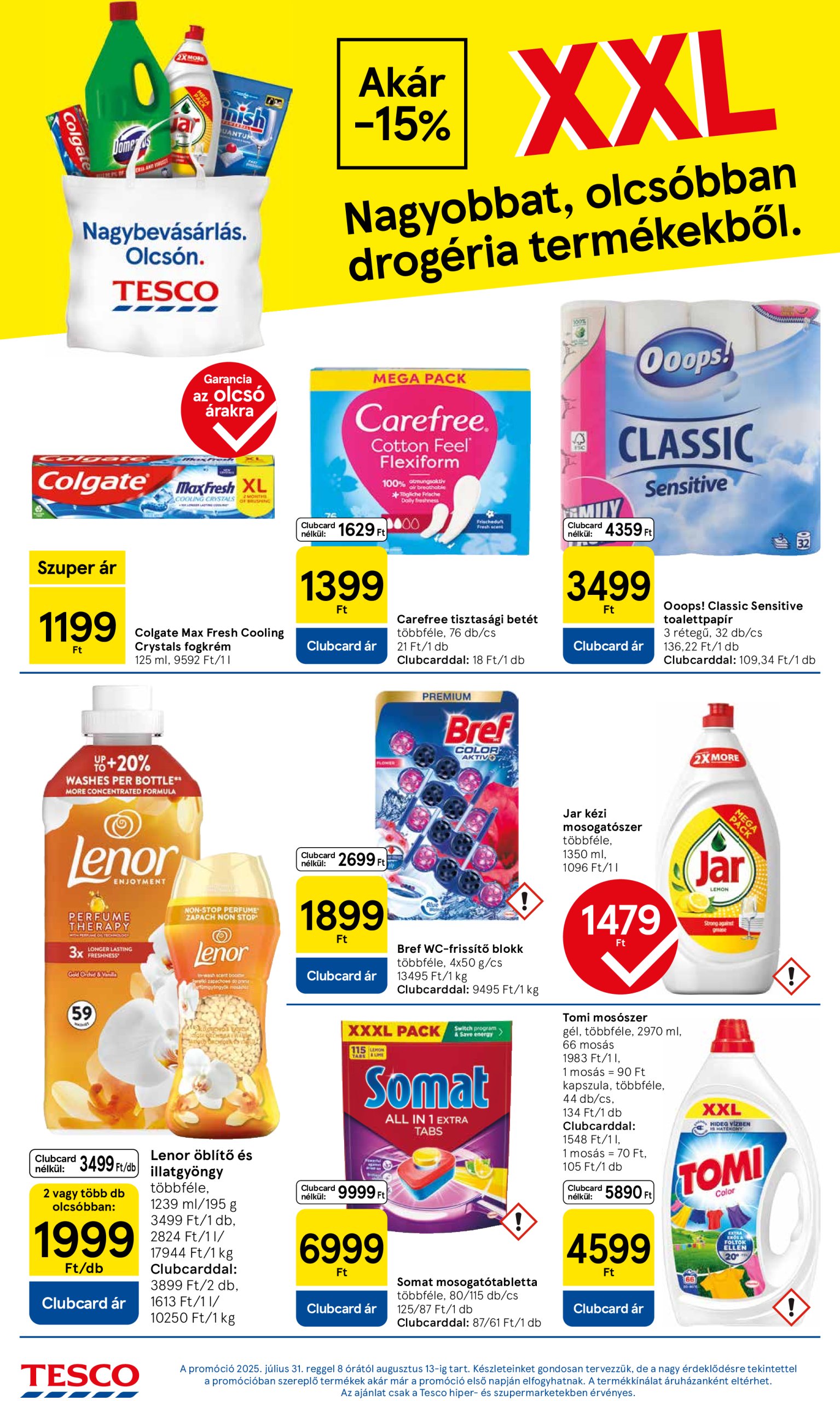 tesco - Tesco akciós újság, érvényes 07.31. - 08.06. - page: 10
