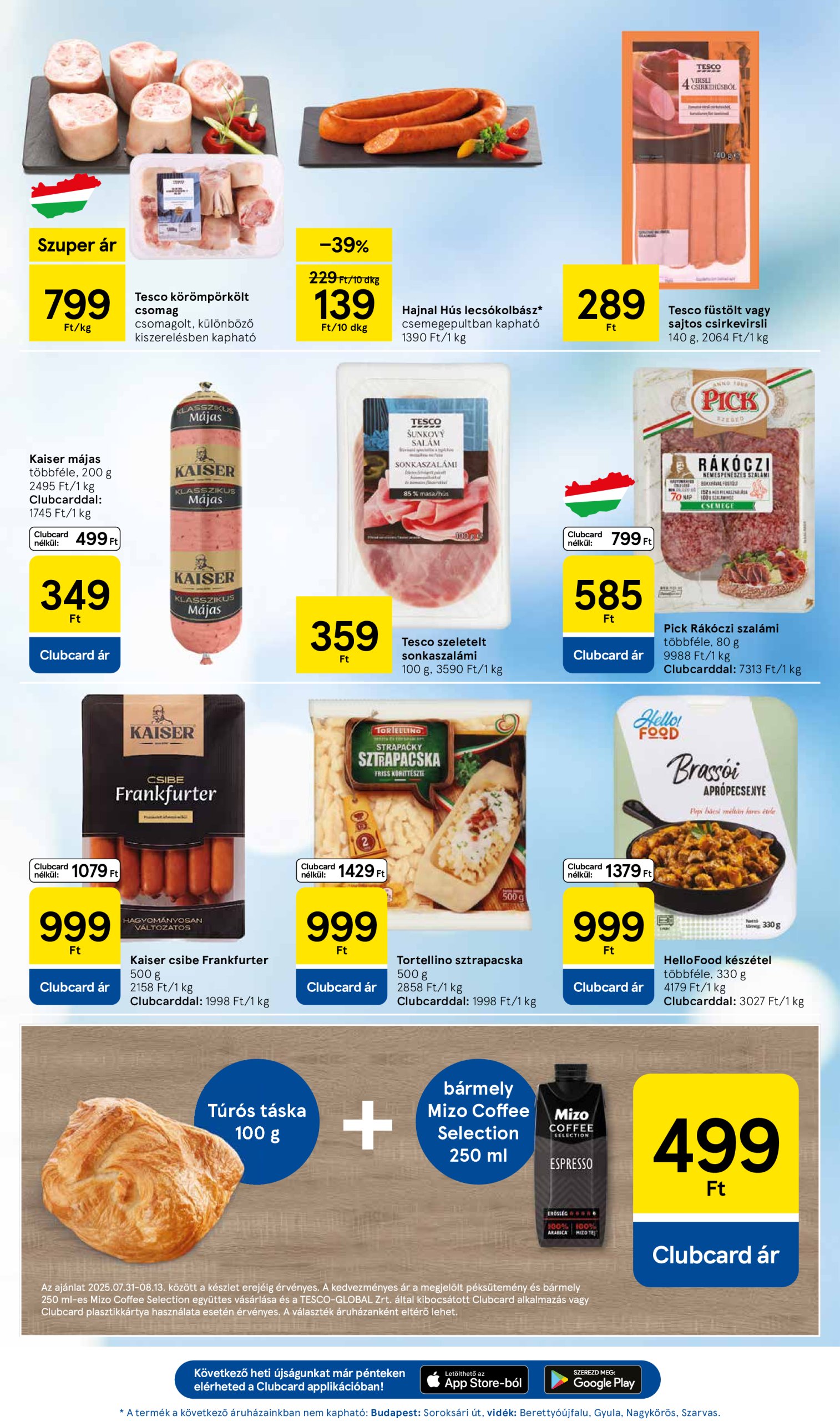 tesco - Tesco akciós újság, érvényes 07.31. - 08.06. - page: 3