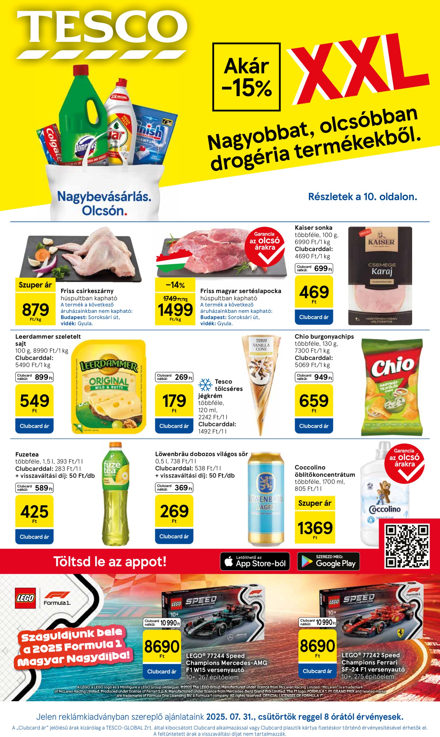 tesco - Tesco akciós újság, érvényes 07.31. - 08.06.