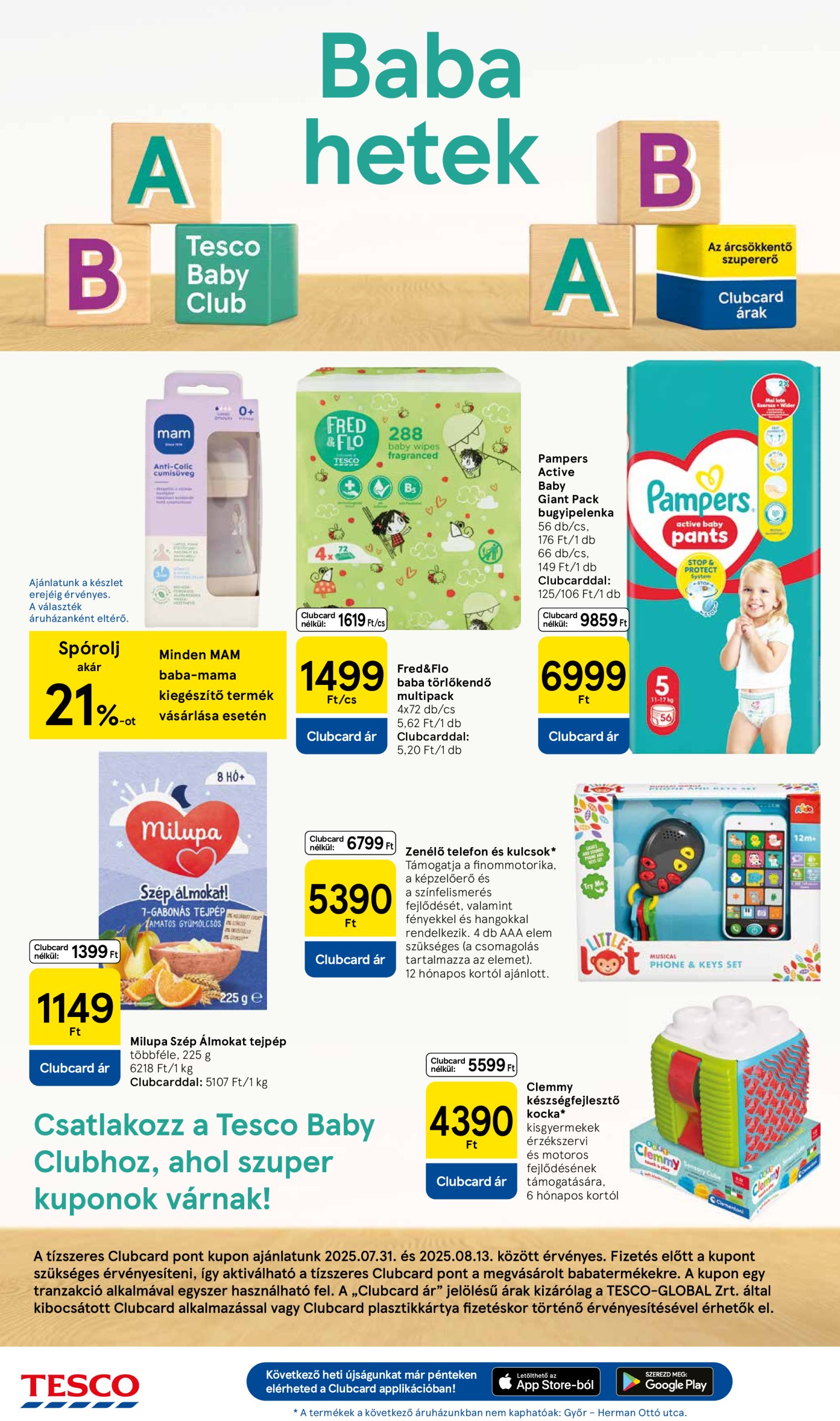 tesco - Tesco szupermarket akciós újság, érvényes 07.31. - 08.06. - page: 6