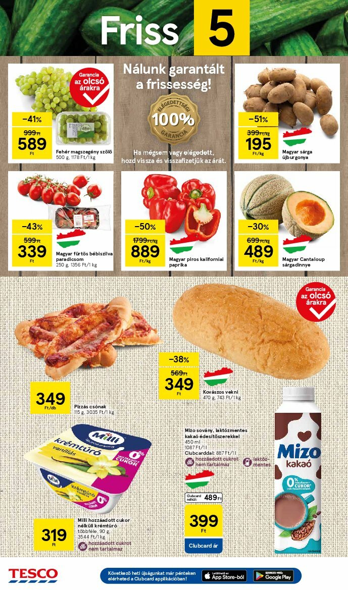 tesco - Tesco szupermarket akciós újság, érvényes 08.14. - 08.20. - page: 2