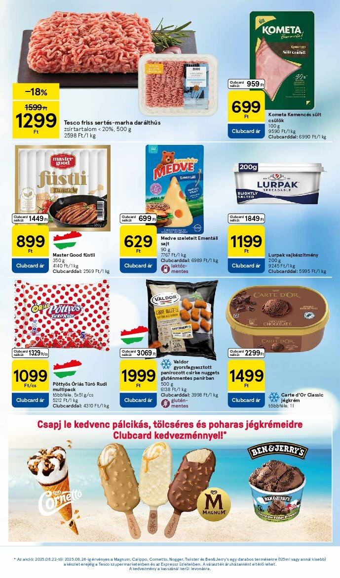 tesco - Tesco szupermarket akciós újság, érvényes 08.14. - 08.20. - page: 3