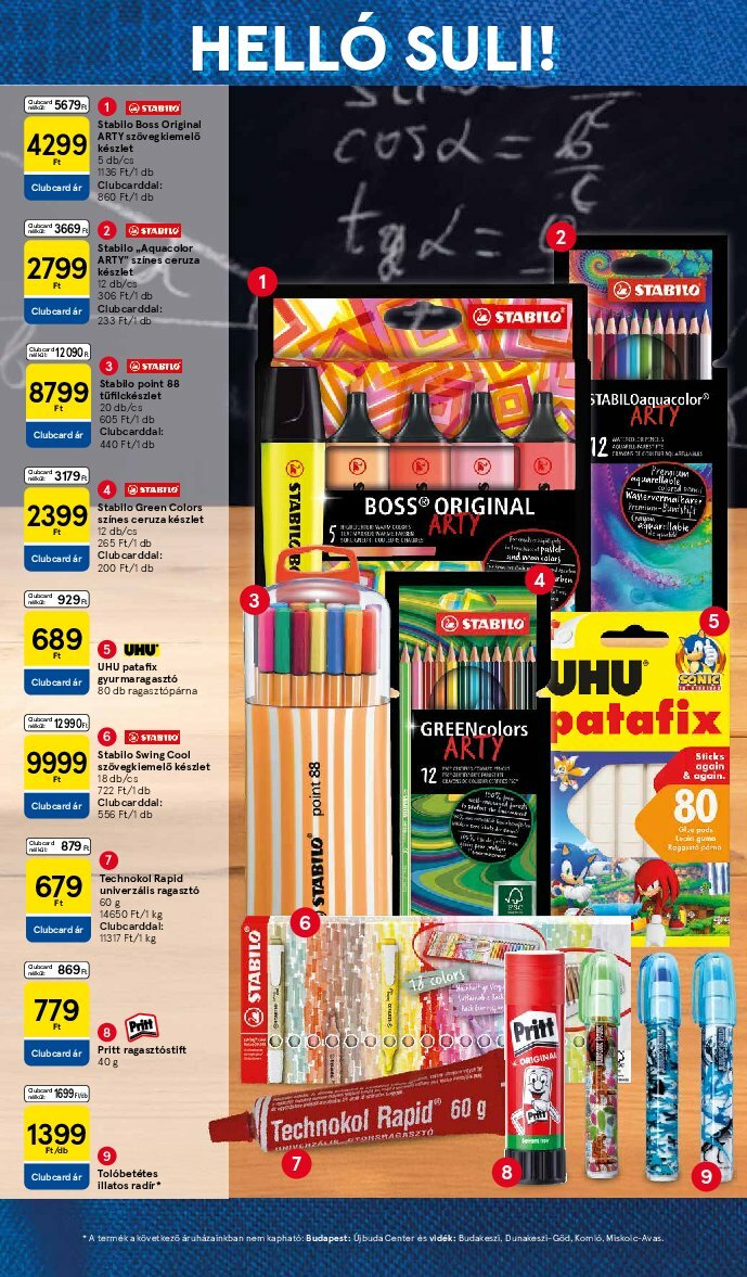 tesco - Tesco - Helló Suli! akciós újság, érvényes 08.11. - 08.31. - page: 4