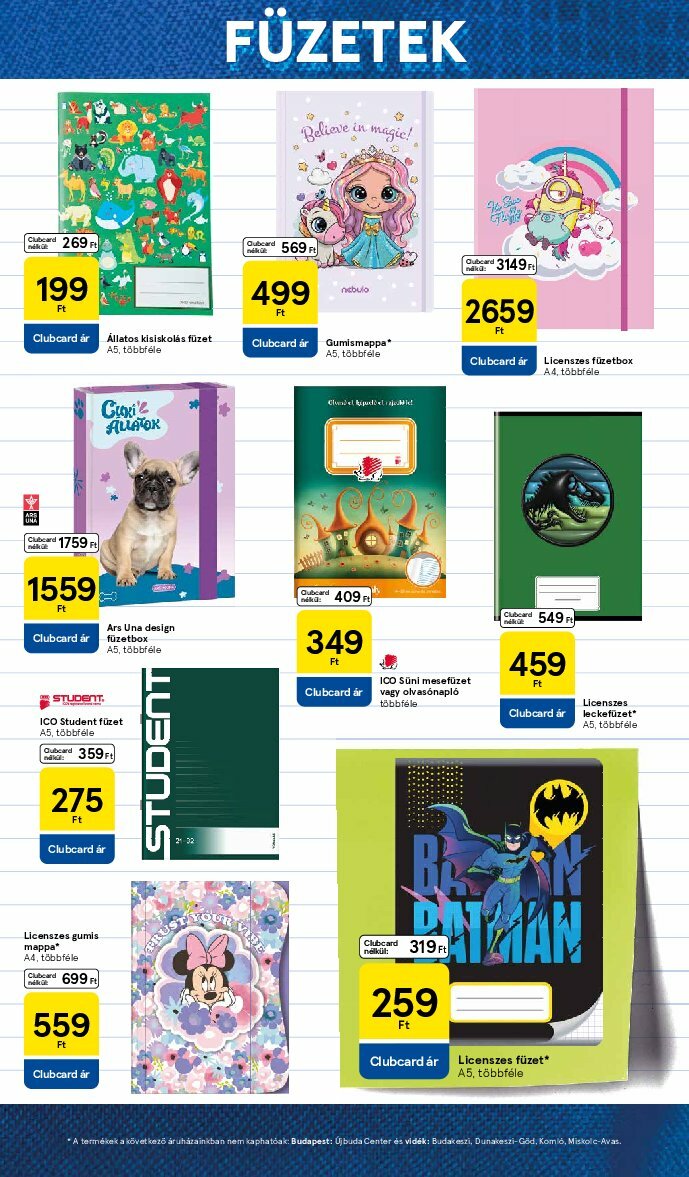 tesco - Tesco - Helló Suli! akciós újság, érvényes 08.11. - 08.31. - page: 11