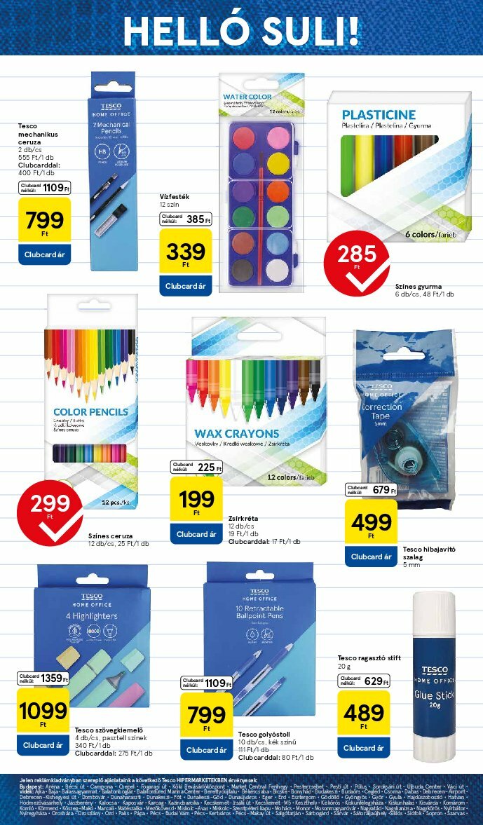 tesco - Tesco - Helló Suli! akciós újság, érvényes 08.11. - 08.31. - page: 2