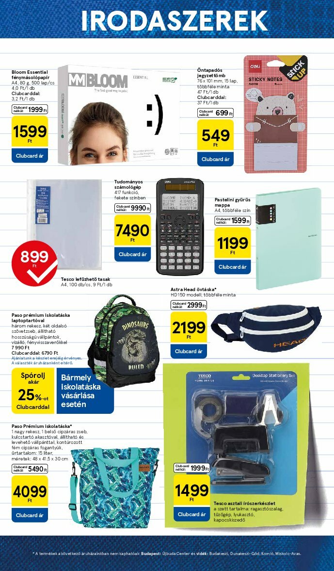 tesco - Tesco - Helló Suli! akciós újság, érvényes 08.11. - 08.31. - page: 13
