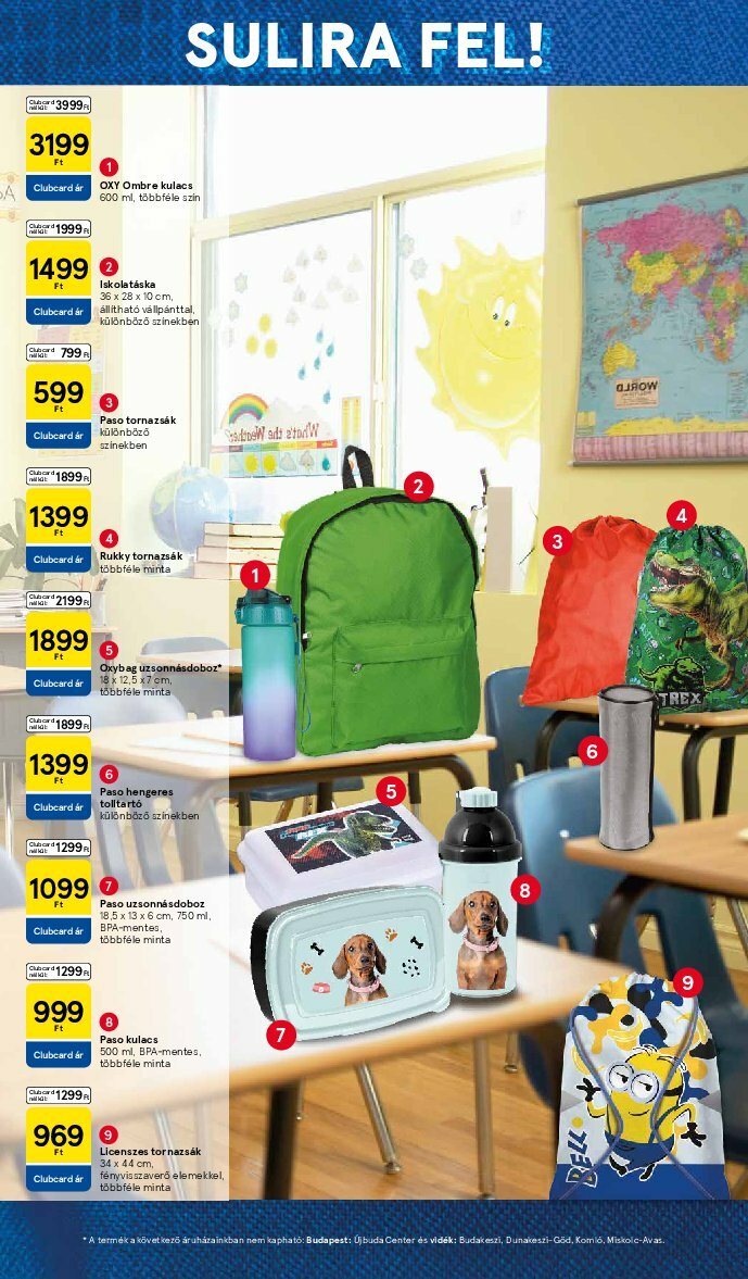tesco - Tesco - Helló Suli! akciós újság, érvényes 08.11. - 08.31. - page: 14