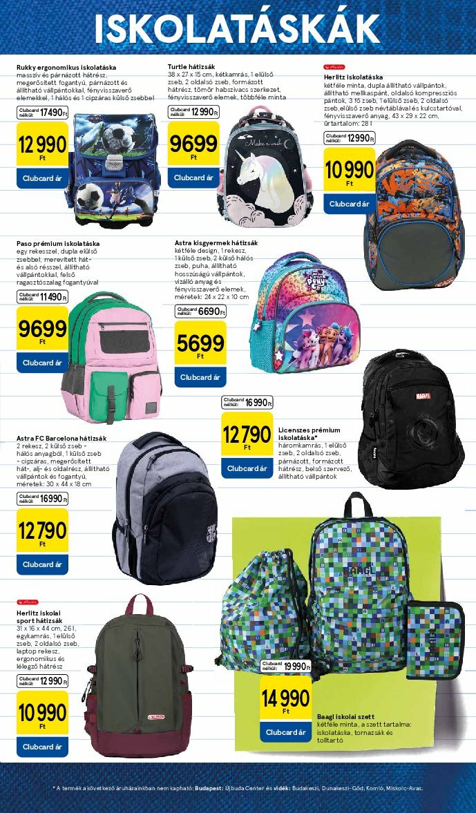tesco - Tesco - Helló Suli! akciós újság, érvényes 08.11. - 08.31. - page: 15