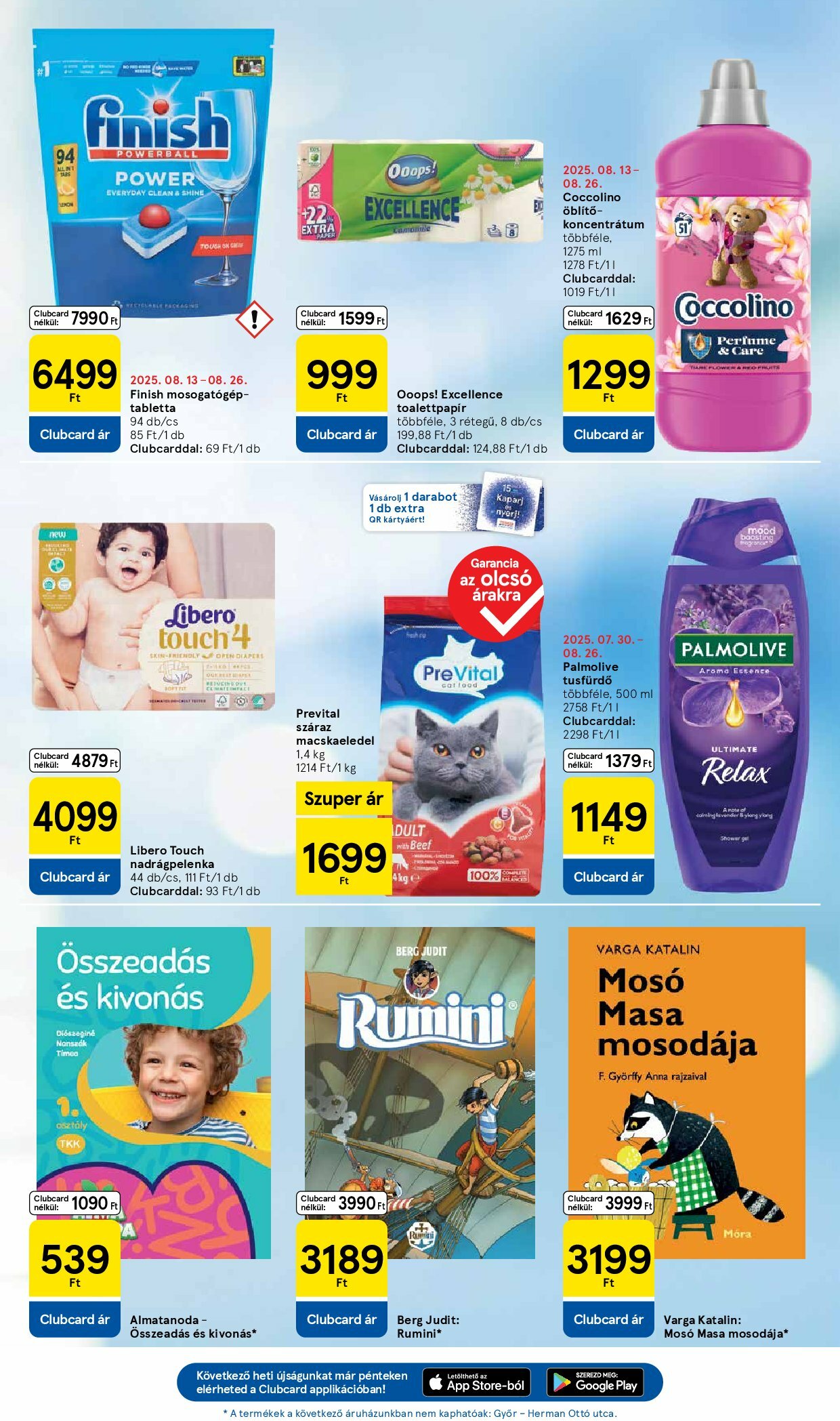 tesco - Tesco szupermarket akciós újság, érvényes 08.21. - 08.27. - page: 7