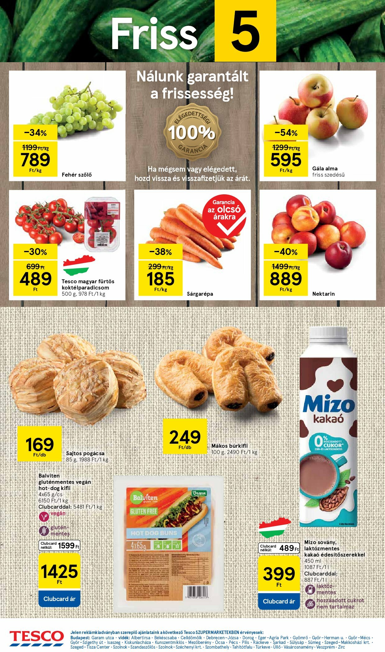 tesco - Tesco szupermarket akciós újság, érvényes 08.21. - 08.27. - page: 2