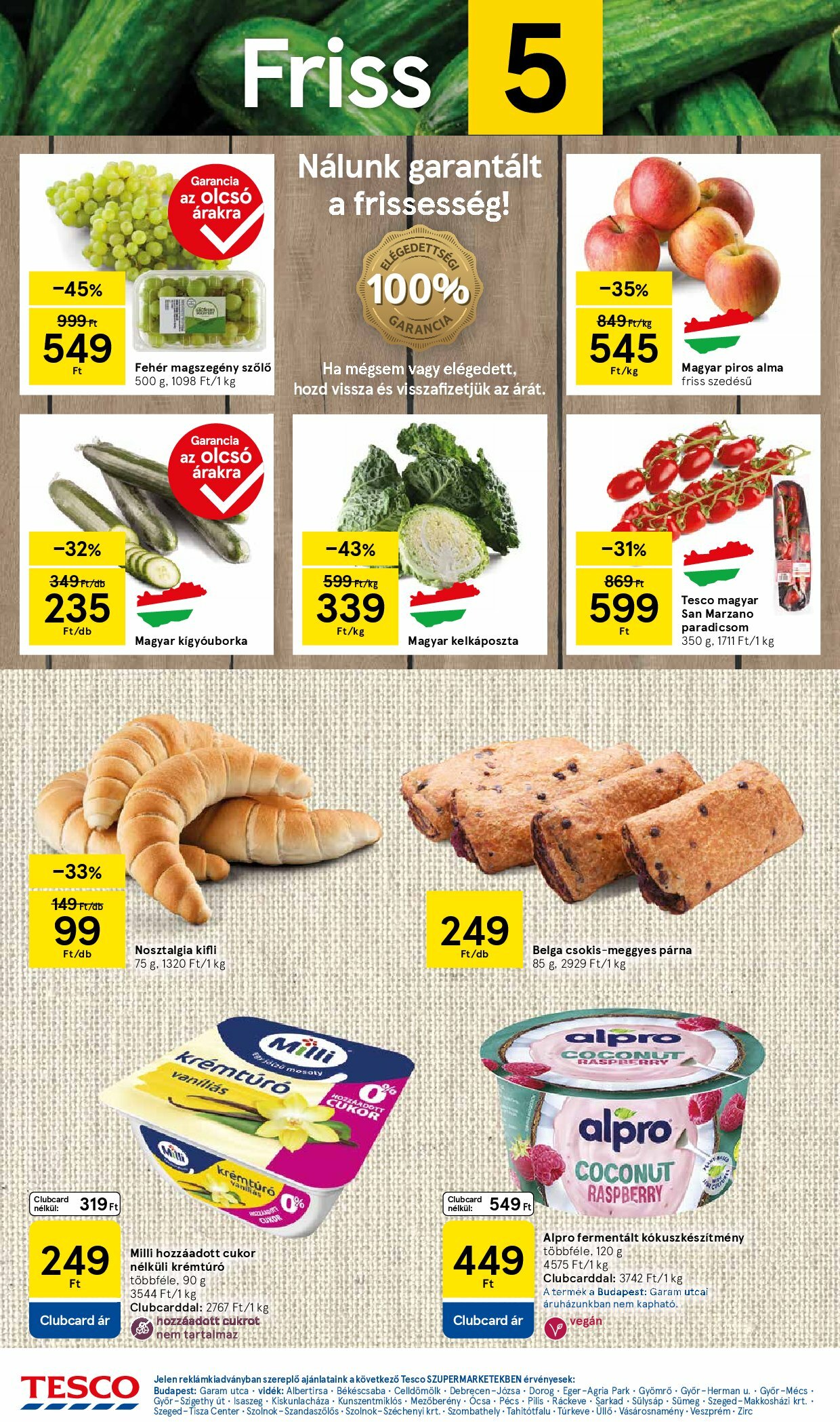 tesco - Tesco szupermarket akciós újság, érvényes 09.04. - 09.10. - page: 2