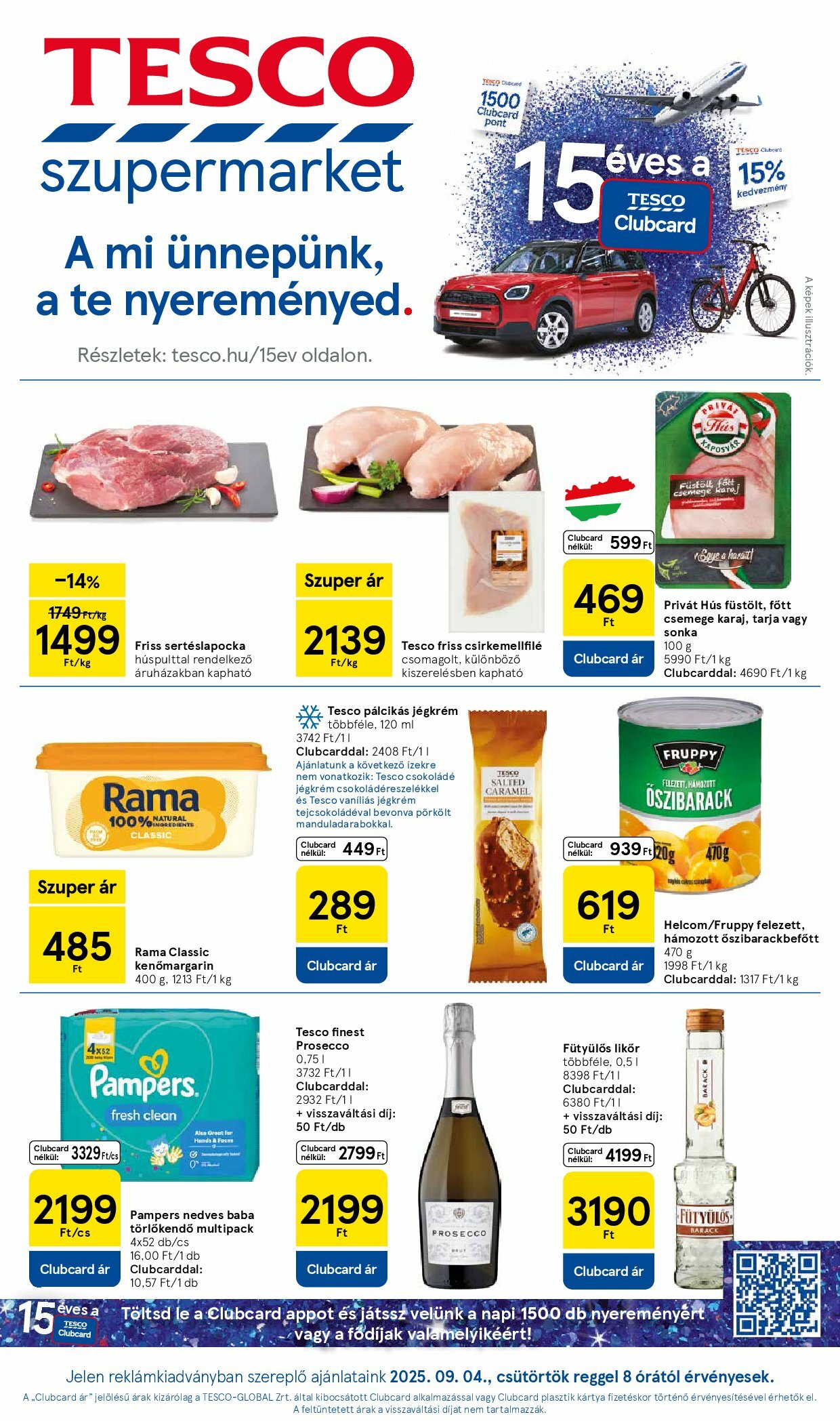 tesco - Tesco szupermarket akciós újság, érvényes 09.04. - 09.10.