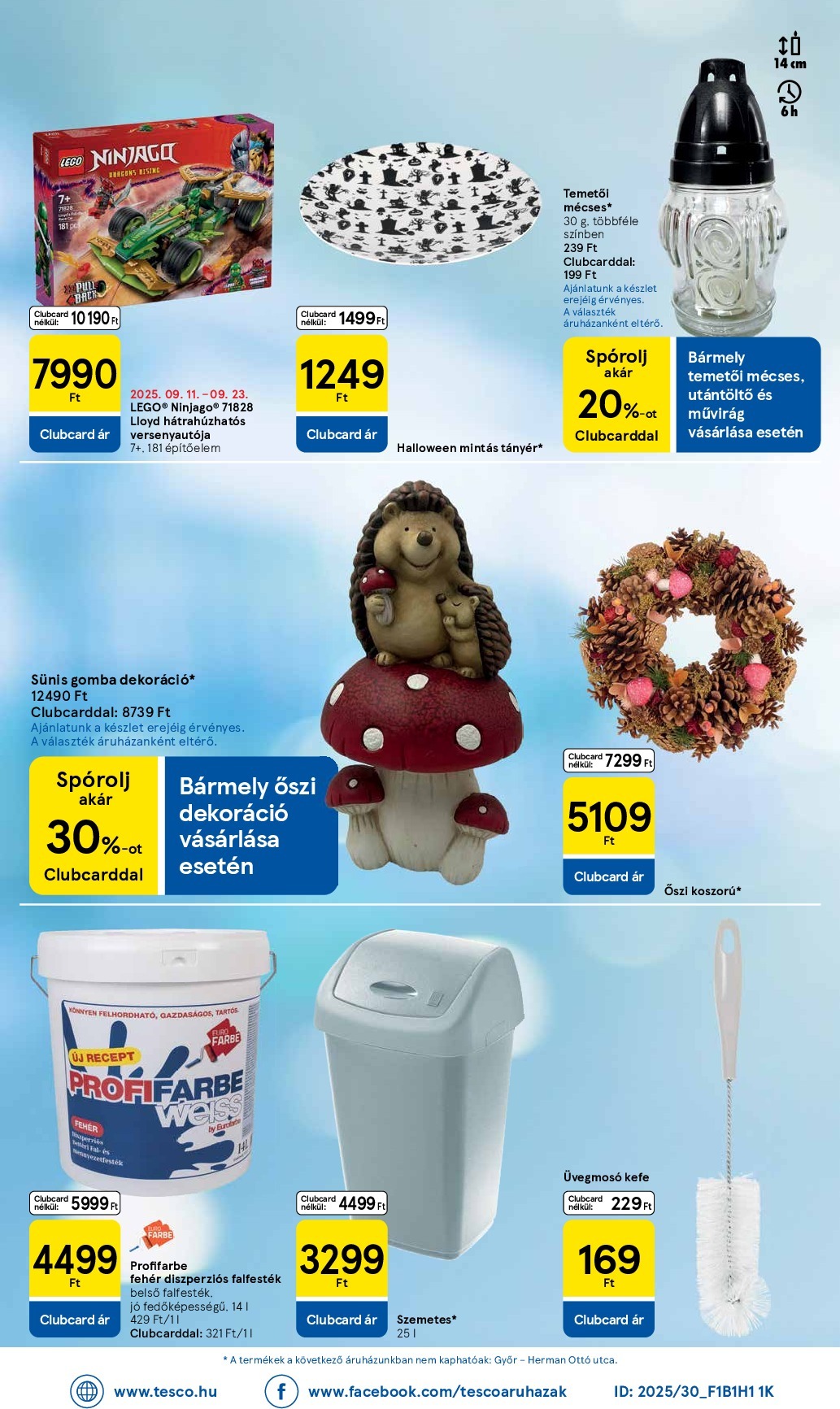 tesco - Tesco szupermarket akciós újság, érvényes 09.18. - 09.24. - page: 8