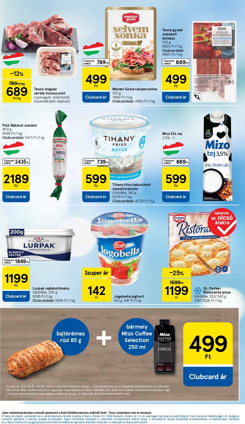 tesco - Tesco szupermarket akciós újság, érvényes 09.18. - 09.24. - page: 3