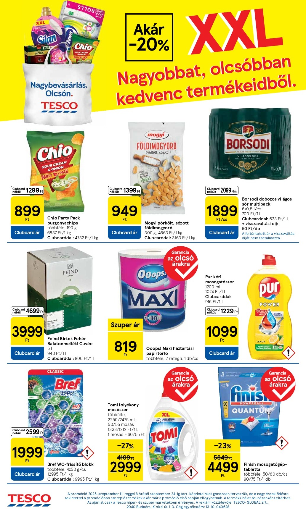tesco - Tesco szupermarket akciós újság, érvényes 09.18. - 09.24. - page: 4
