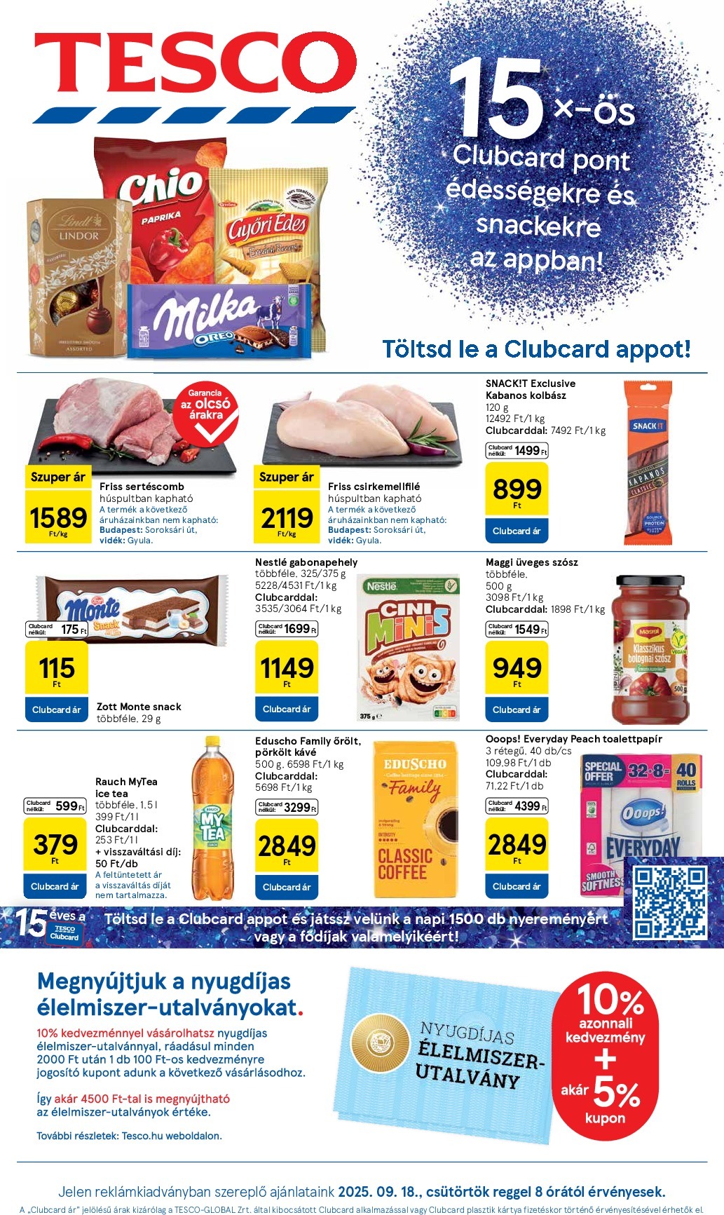 tesco - Tesco akciós újság, érvényes 09.18. - 09.24.