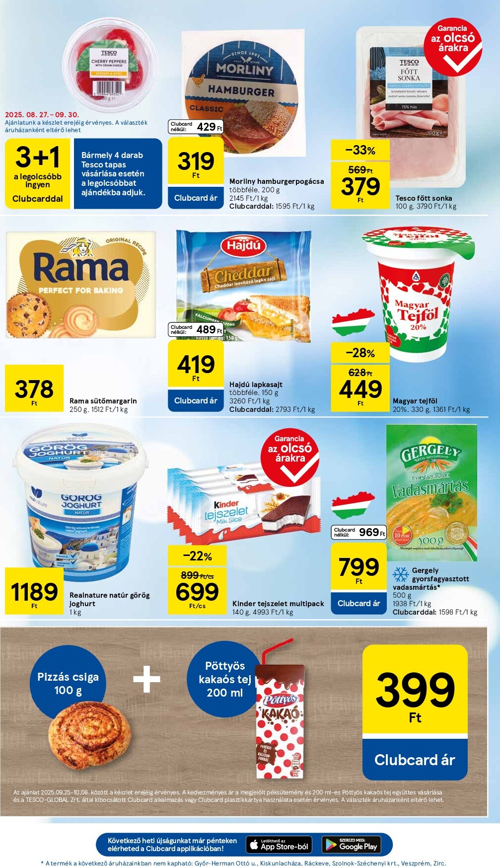 tesco - Tesco szupermarket akciós újság, érvényes 09.25. - 10.08. - page: 3