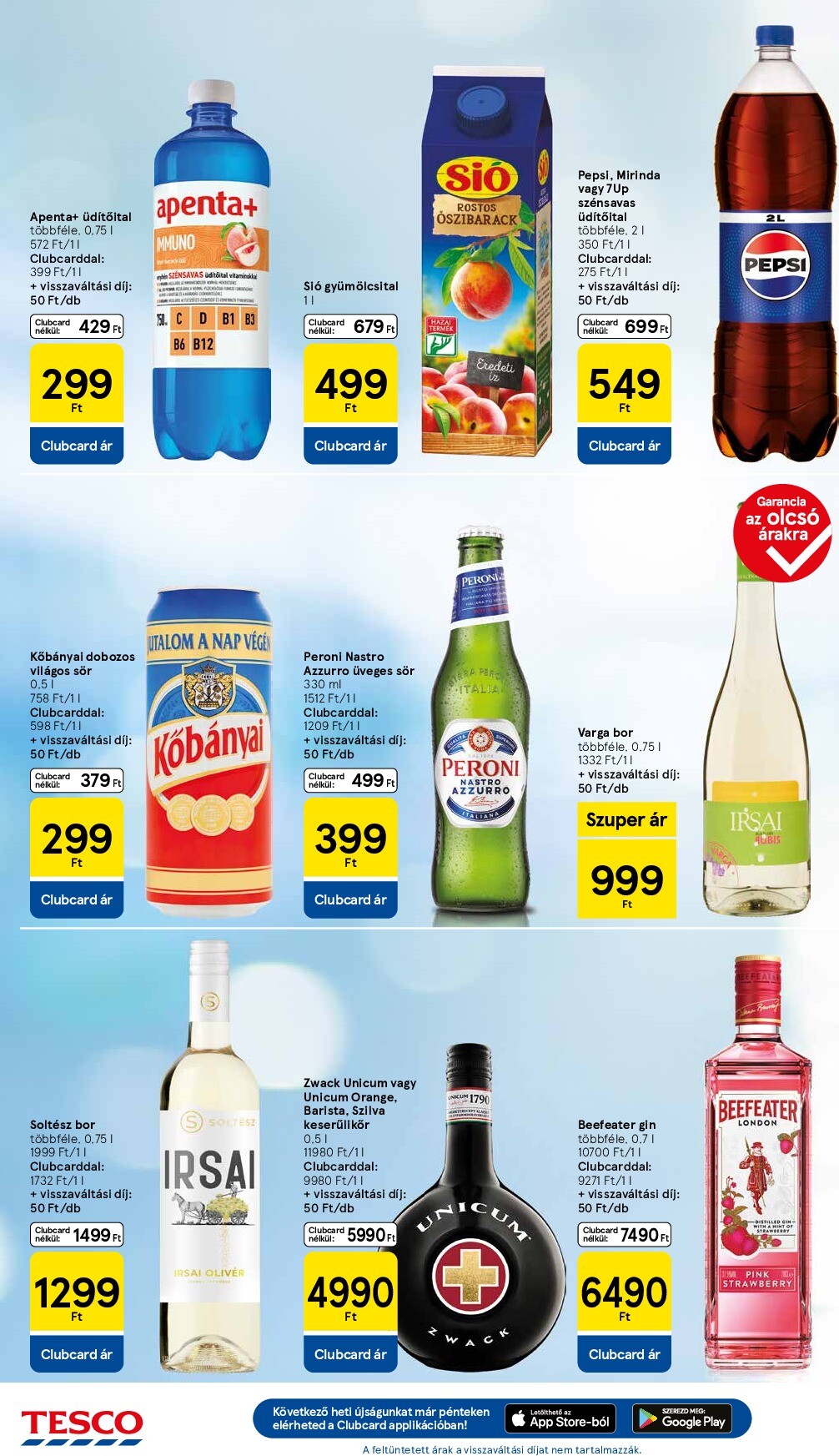 tesco - Tesco szupermarket akciós újság, érvényes 09.25. - 10.08. - page: 6
