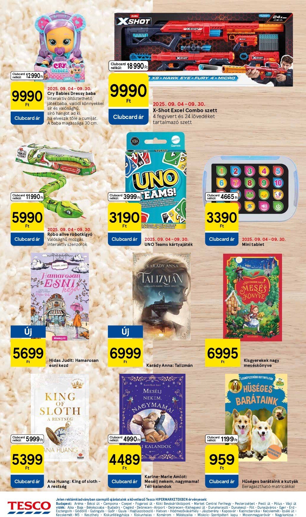 tesco - Tesco akciós újság, érvényes 09.25. - 10.08. - page: 30