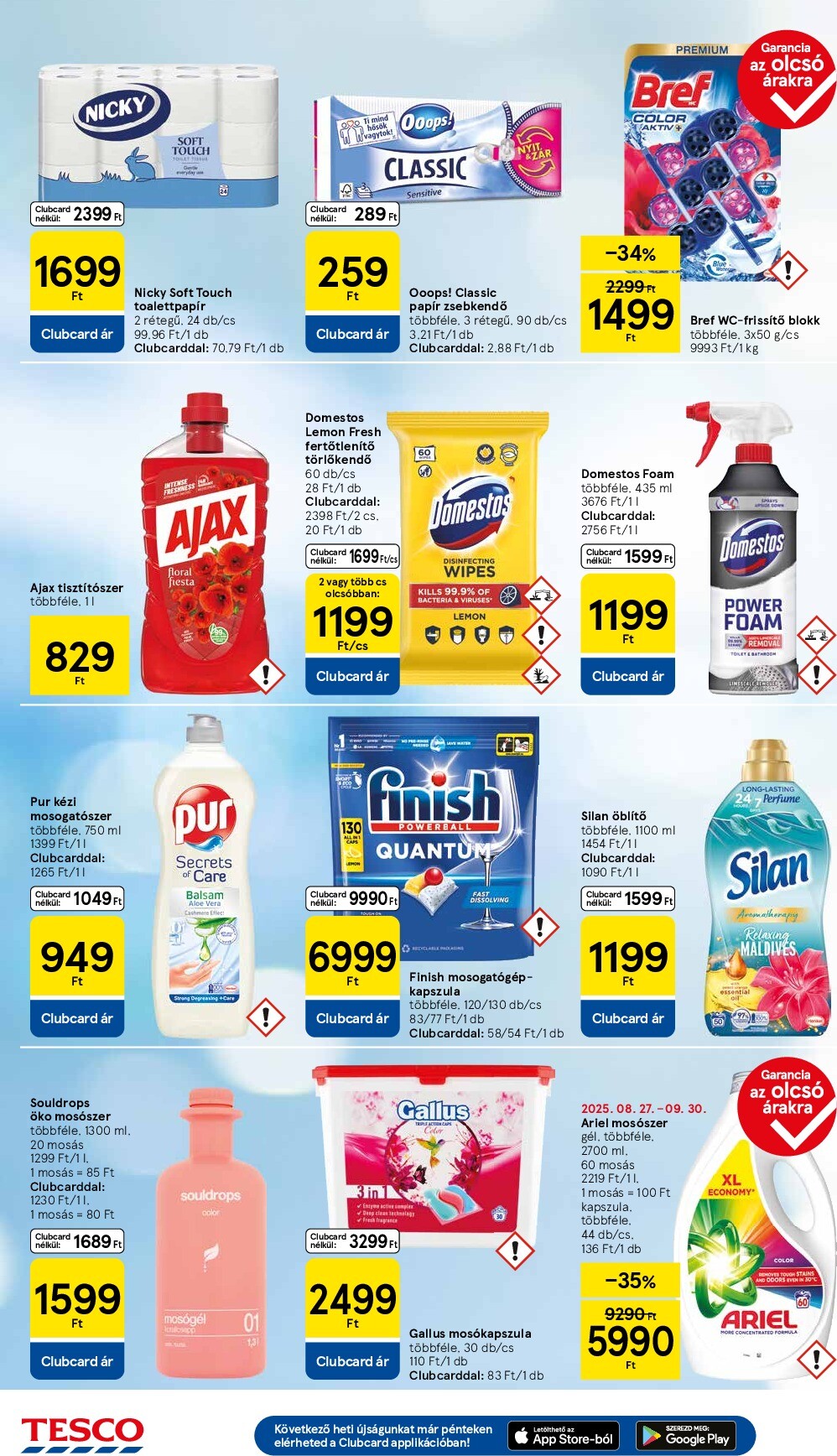 tesco - Tesco akciós újság, érvényes 09.25. - 10.08. - page: 10