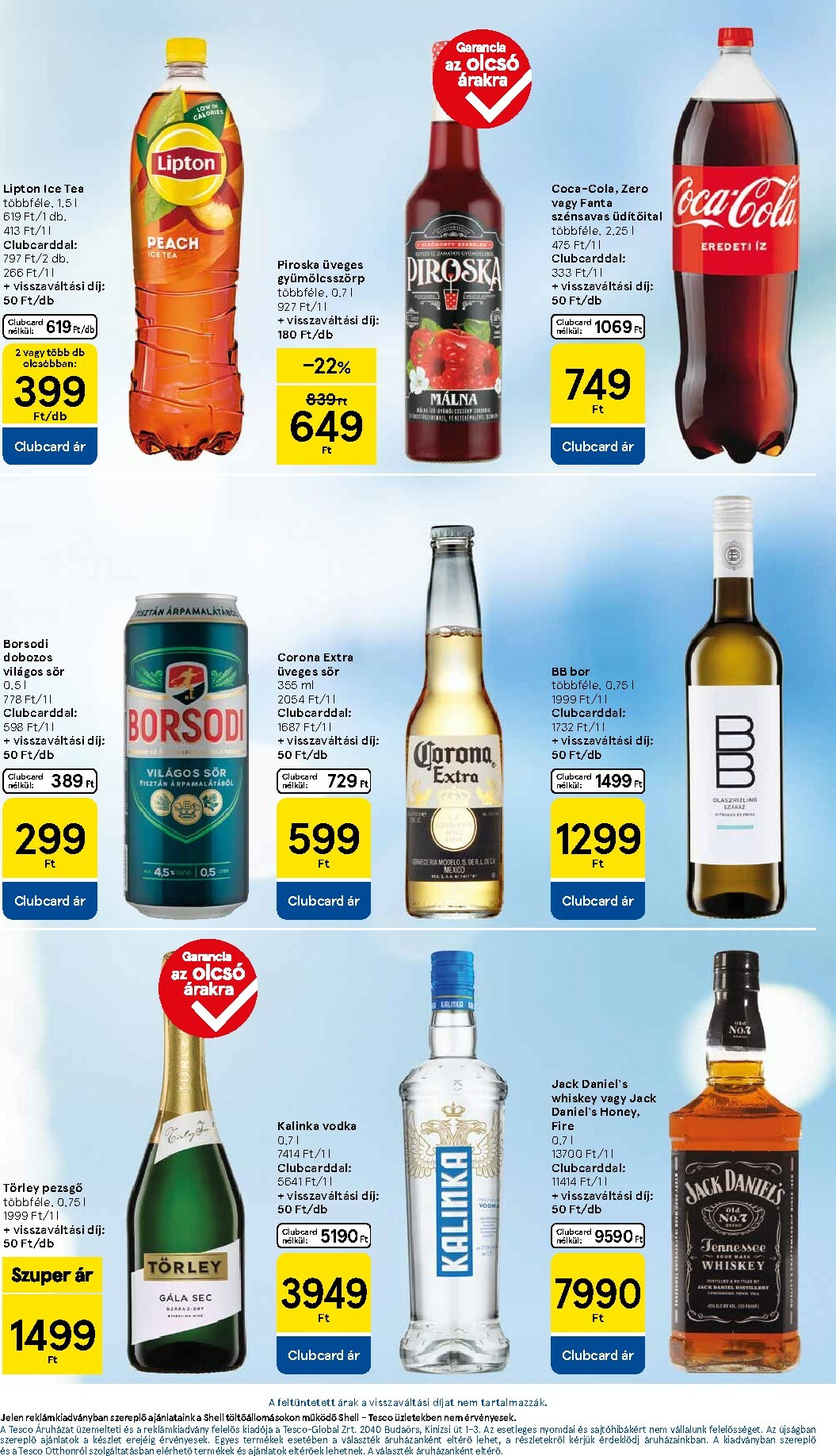 tesco - Tesco szupermarket akciós újság, érvényes 10.02. - 10.08. - page: 5