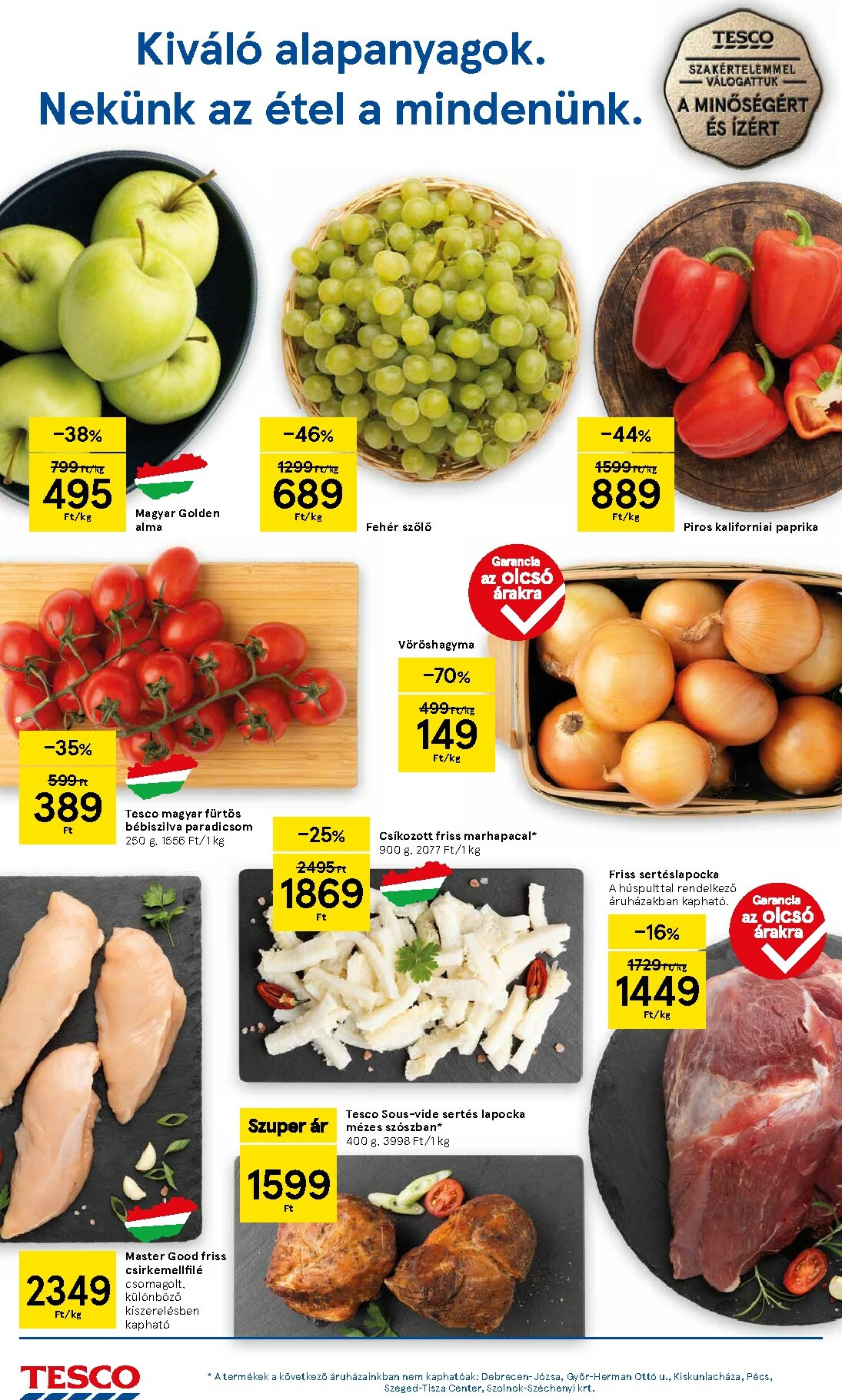 tesco - Tesco szupermarket akciós újság, érvényes 10.02. - 10.08. - page: 2