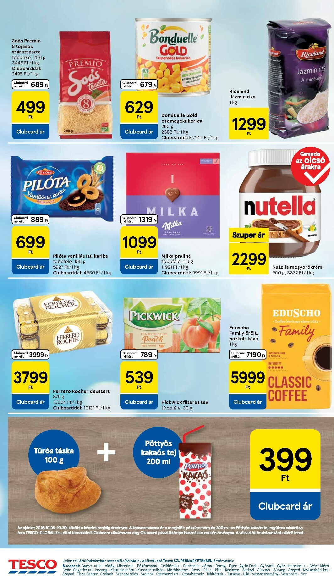 tesco - Tesco Szupermarket akciós újság, érvényes 10.09. - 10.15. - page: 4