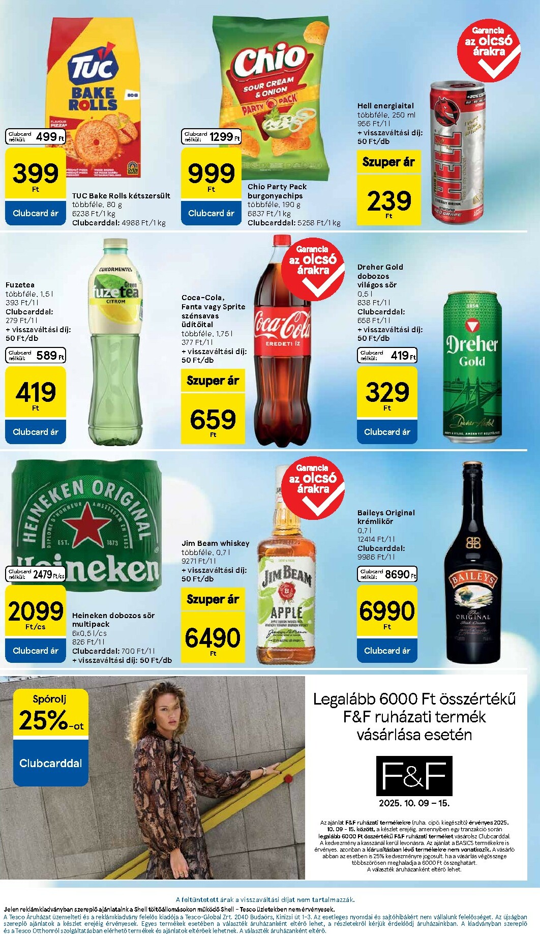 tesco - Tesco Szupermarket akciós újság, érvényes 10.09. - 10.15. - page: 5