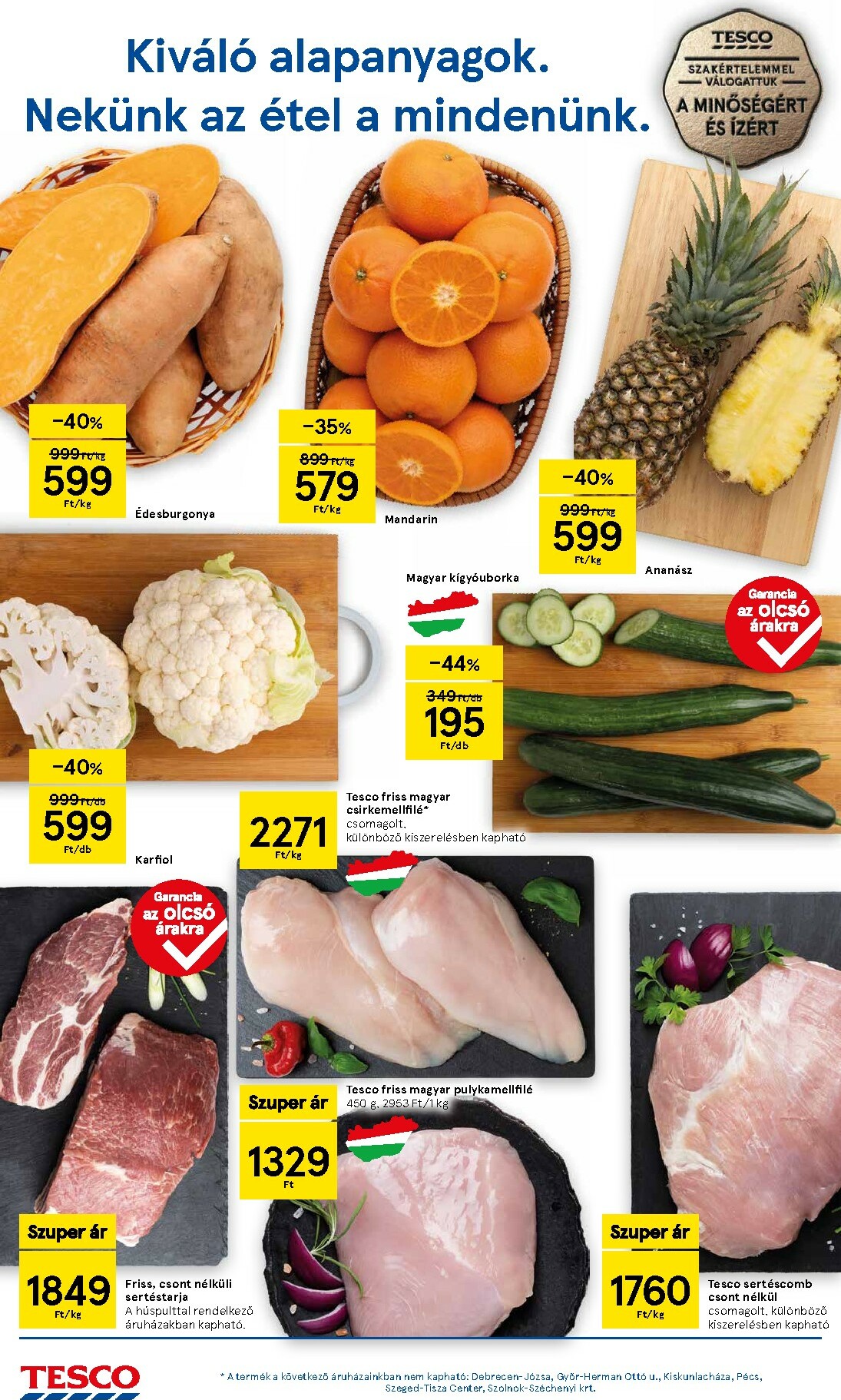 tesco - Tesco Szupermarket akciós újság, érvényes 10.16. - 10.22. - page: 2