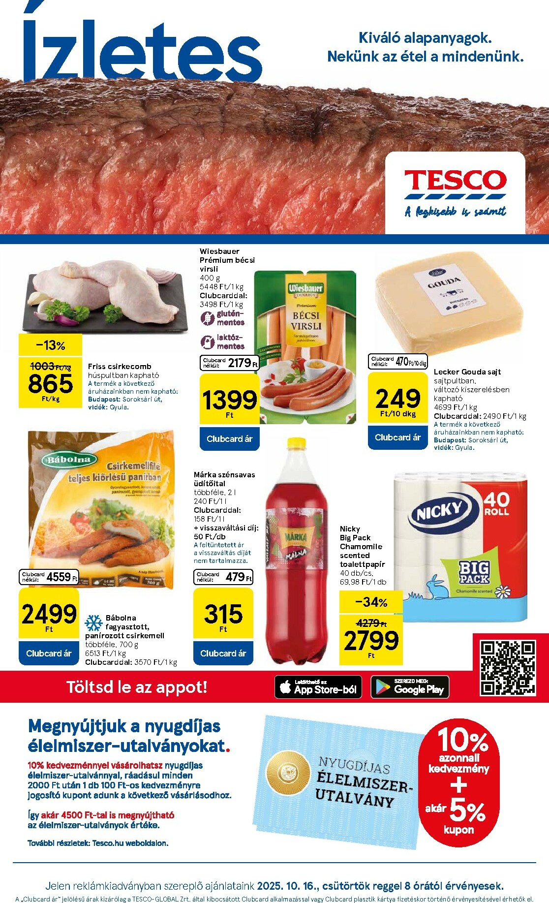 tesco - Tesco akciós újság, érvényes 10.16. - 10.22.