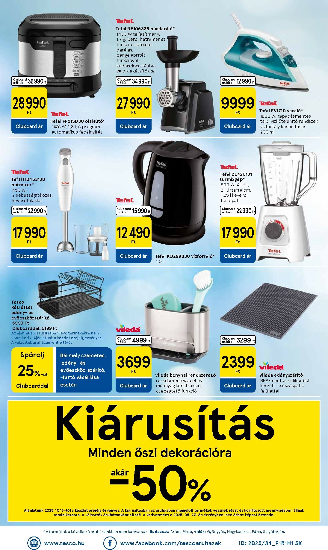 tesco - Tesco akciós újság, érvényes 10.16. - 10.22. - page: 34