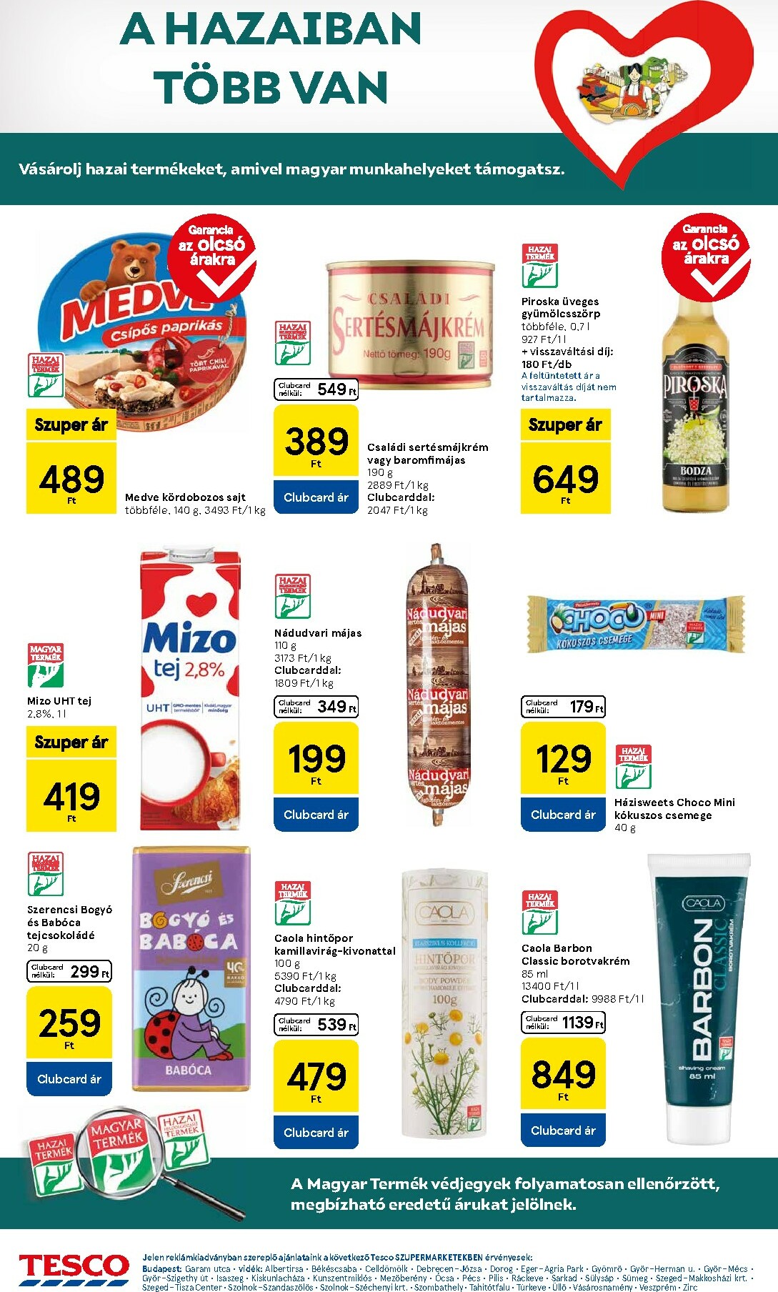 tesco - Tesco Szupermarket akciós újság, érvényes 10.23. - 10.29. - page: 4