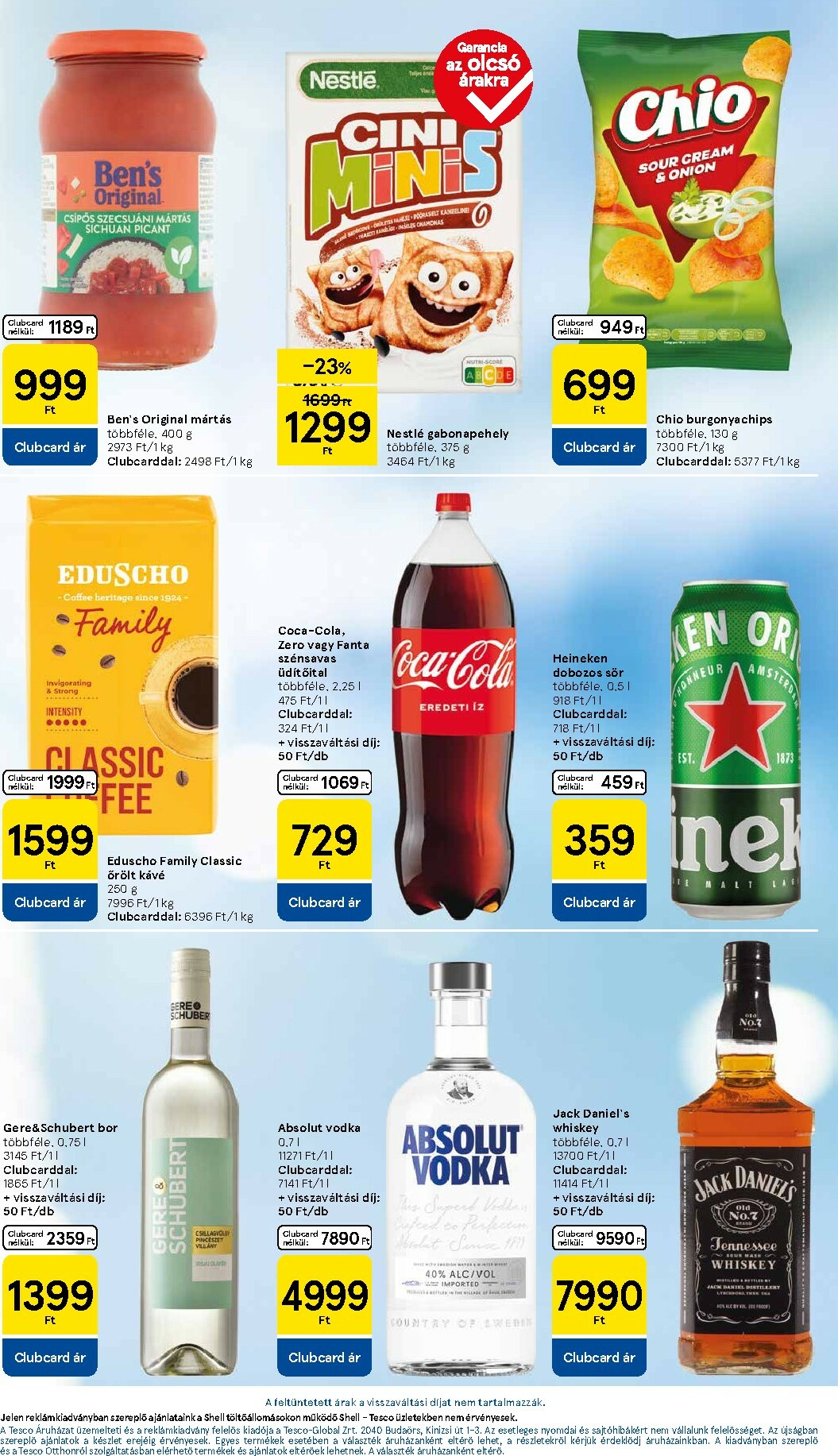 tesco - Tesco Szupermarket akciós újság, érvényes 10.23. - 10.29. - page: 5