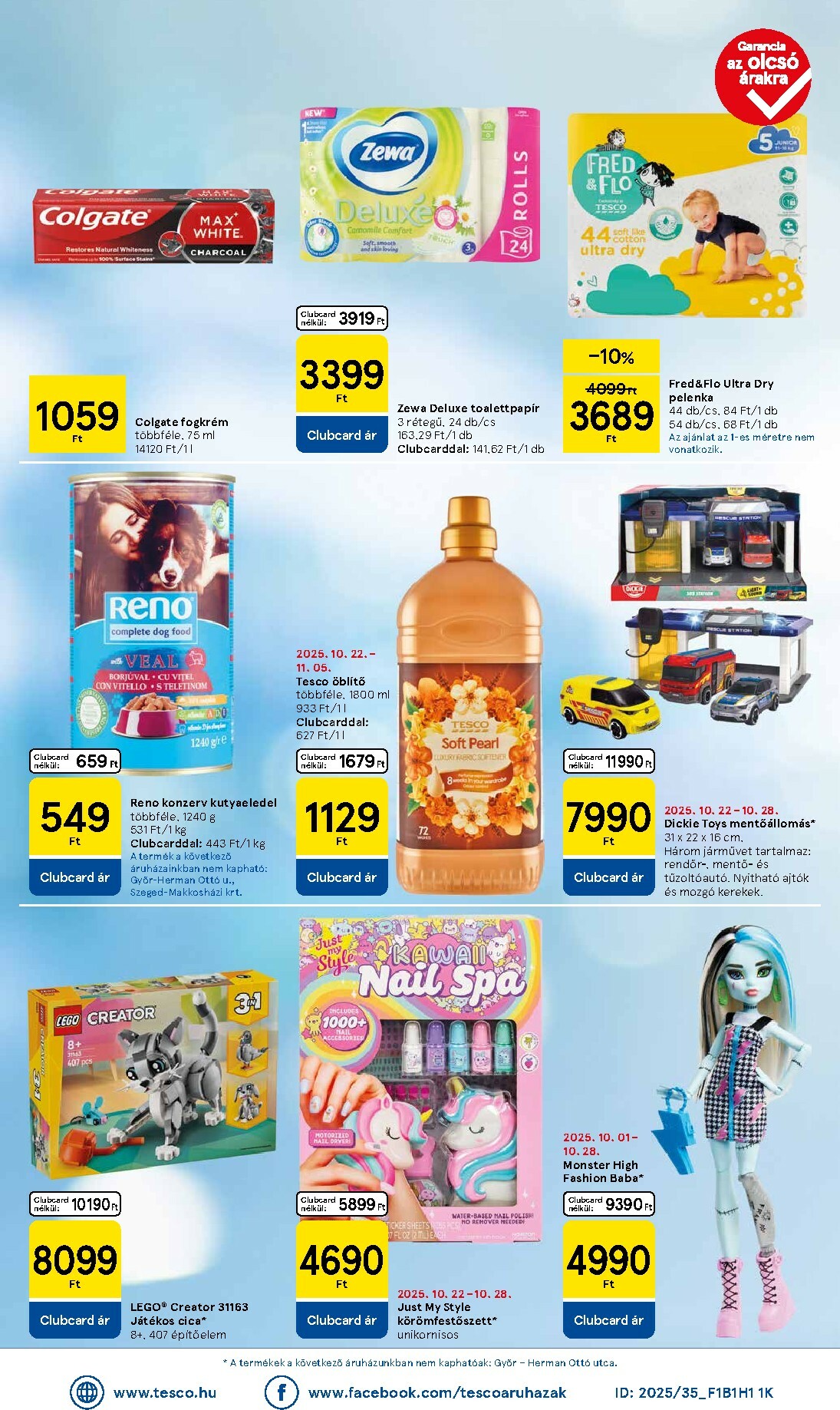 tesco - Tesco Szupermarket akciós újság, érvényes 10.23. - 10.29. - page: 8