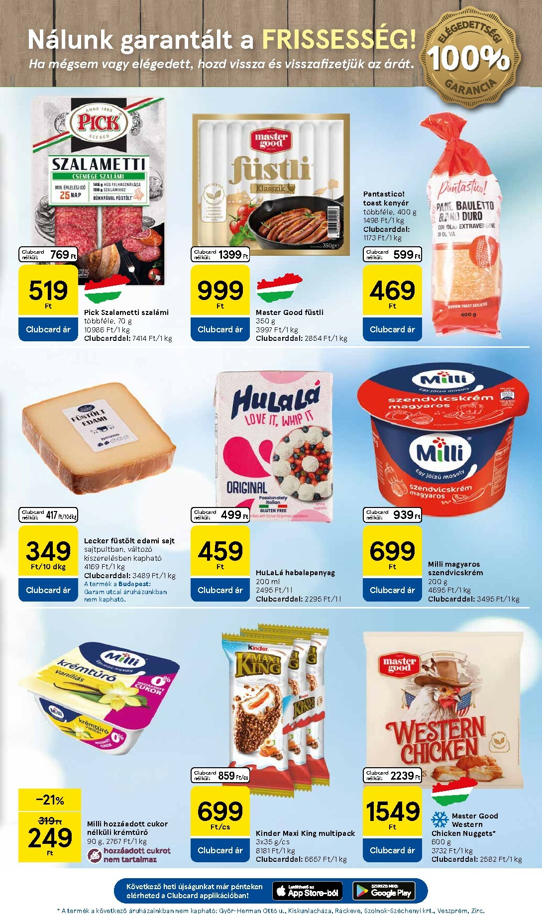 tesco - Tesco Szupermarket akciós újság, érvényes 10.23. - 10.29. - page: 3