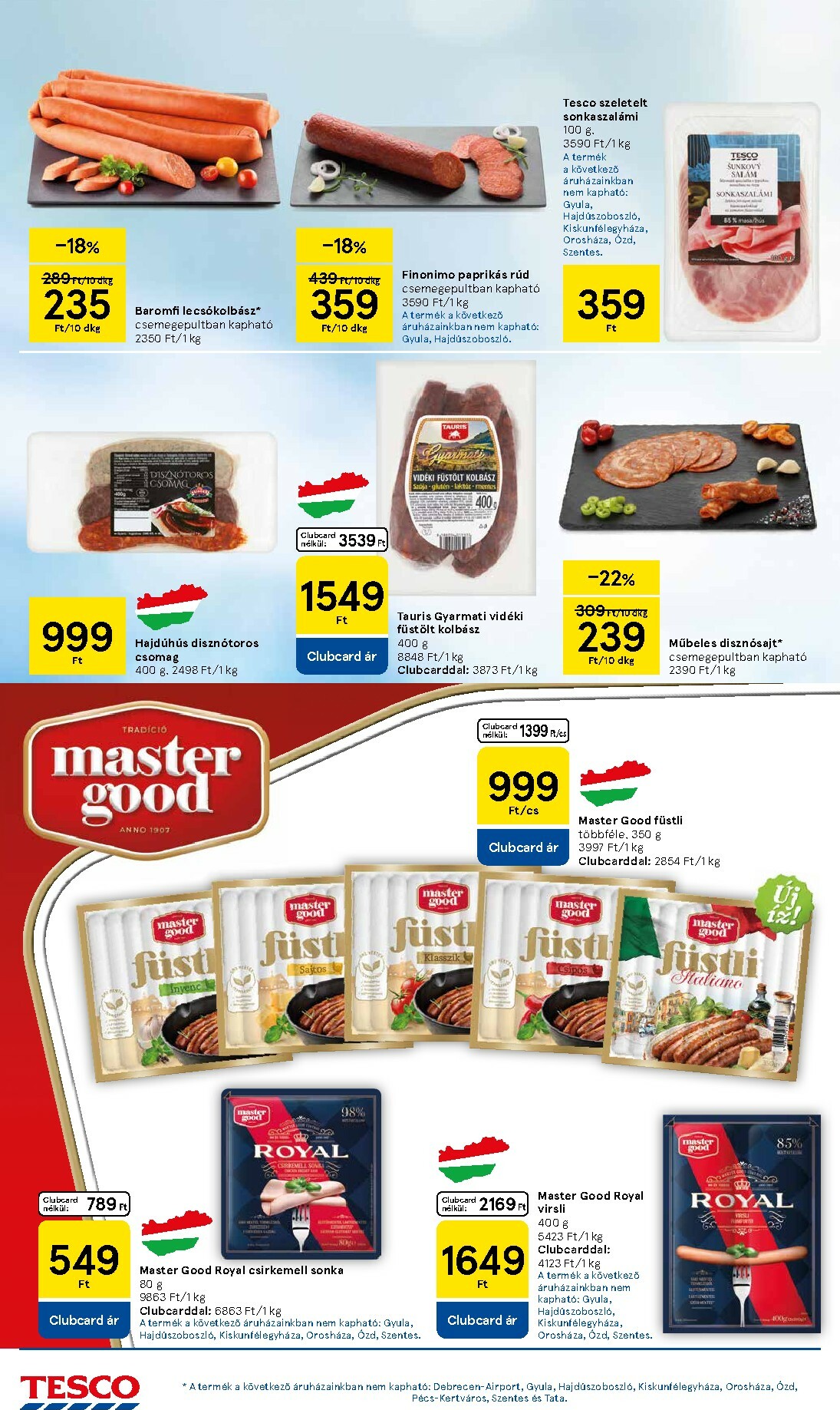 tesco - Tesco akciós újság, érvényes 10.30. - 11.05. - page: 18