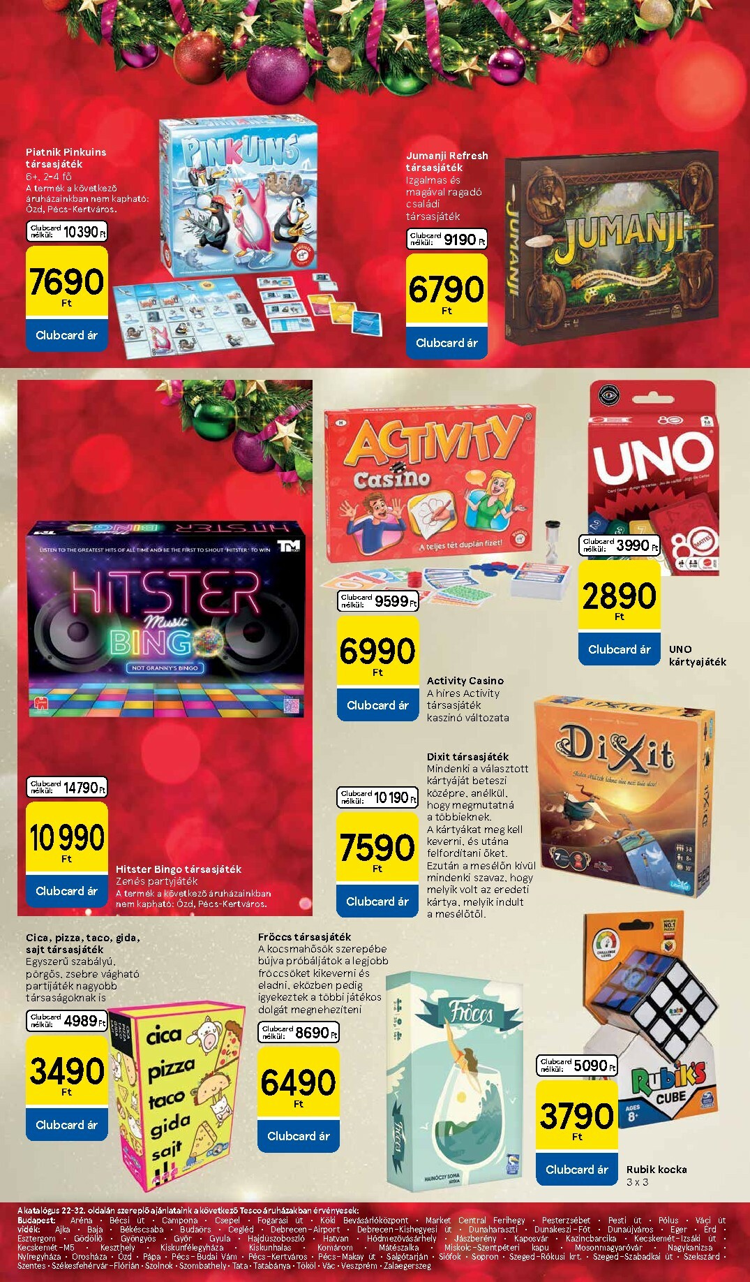 tesco - Tesco - Karácsonyi ajándékok akciós újság, érvényes 10.29. - 11.18. - page: 30