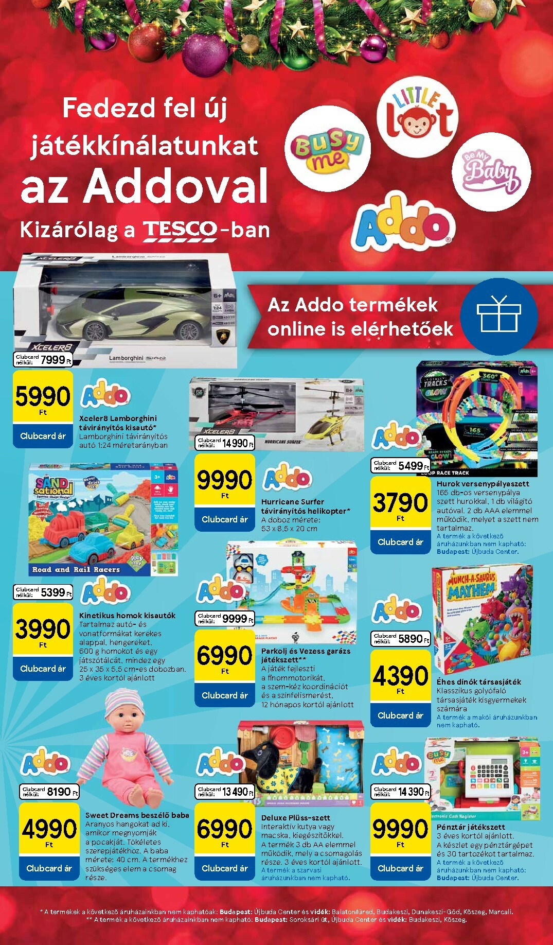 tesco - Tesco - Karácsonyi ajándékok akciós újság, érvényes 10.29. - 11.18. - page: 3