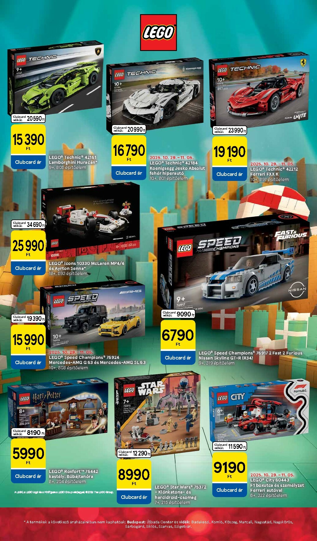 tesco - Tesco - Karácsonyi ajándékok akciós újság, érvényes 10.29. - 11.18. - page: 16